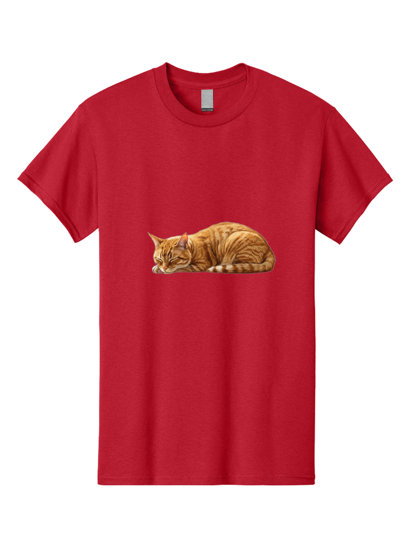 Sleeping-Orange-Cat Men'S Graphic Tee, 100% Cotton, Comfortable Casual Summer Wear, Machine Washable, Vintage Camera, Old Camera, Antique Camera, Black Camera, Classic Photography, Photography Equipment, Nostalgic Device, Film Camera, Bal348
