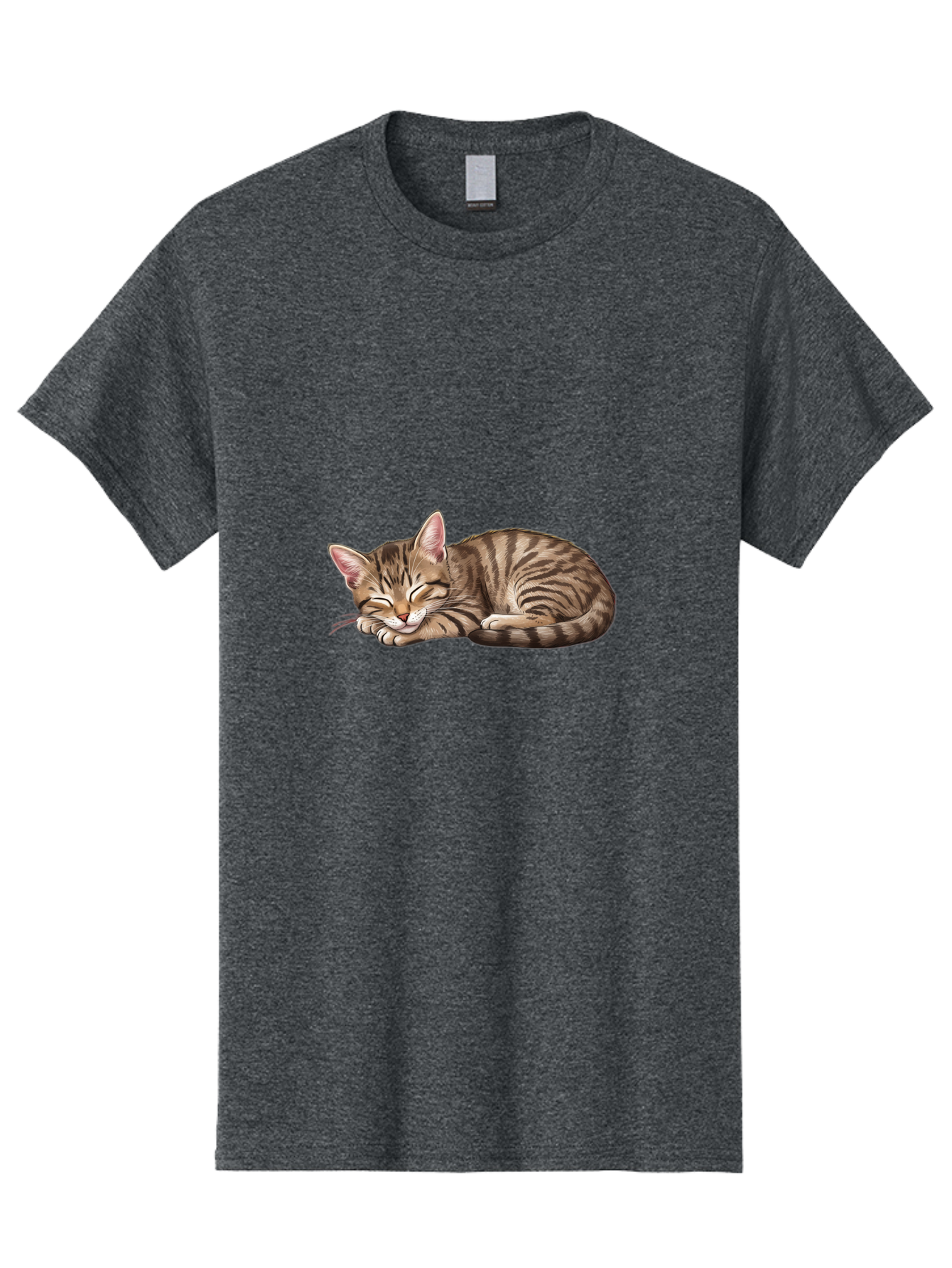 Sleeping-Tabby-Cat Men'S Graphic Tee, 100% Cotton, Comfortable Casual Summer Wear, Machine Washable, Vintage Camera, Old Camera, Antique Camera, Black Camera, Classic Photography, Photography Equipment, Nostalgic Device, Film Camera, Bal349