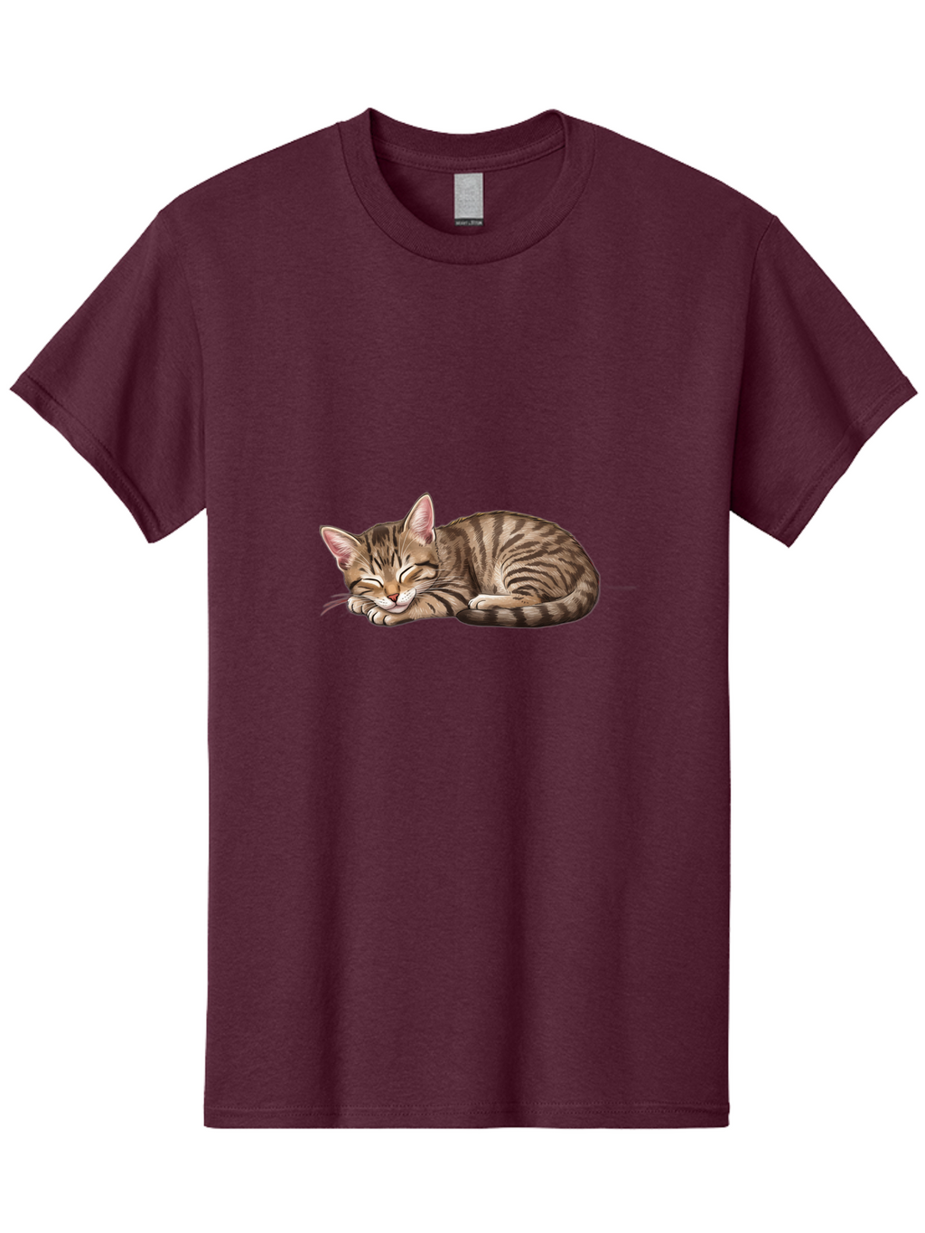 Sleeping-Tabby-Cat Men'S Graphic Tee, 100% Cotton, Comfortable Casual Summer Wear, Machine Washable, Vintage Camera, Old Camera, Antique Camera, Black Camera, Classic Photography, Photography Equipment, Nostalgic Device, Film Camera, Bal349