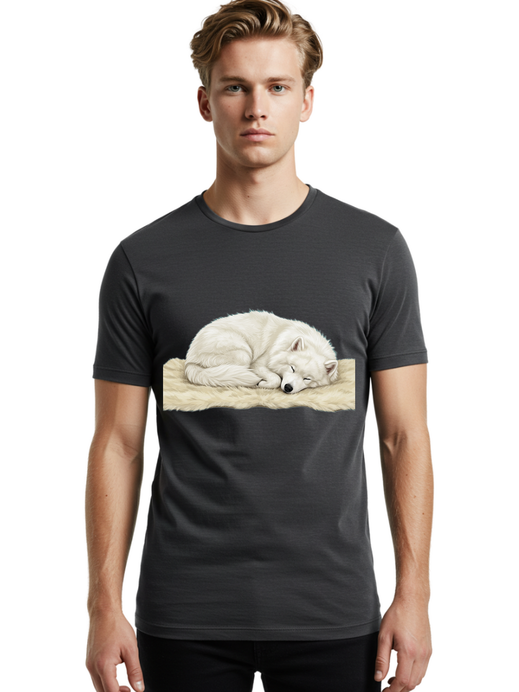 Sleeping-White-Wolf Men'S Graphic Tee, 100% Cotton, Comfortable Casual Summer Wear, Machine Washable, Vintage Camera, Old Camera, Antique Camera, Black Camera, Classic Photography, Photography Equipment, Nostalgic Device, Film Camera, Bal350