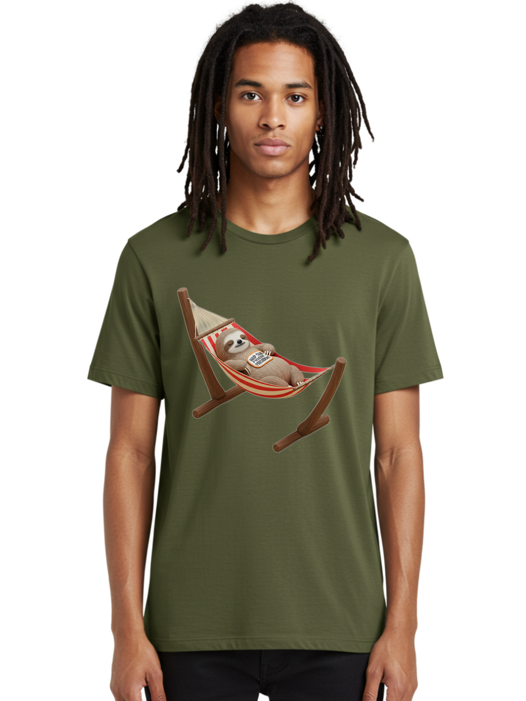 Sloth-In-Hammock Men'S Graphic Tee, 100% Cotton, Comfortable Casual Summer Wear, Machine Washable, Vintage Camera, Old Camera, Antique Camera, Black Camera, Classic Photography, Photography Equipment, Nostalgic Device, Film Camera, Camera Art Bal351