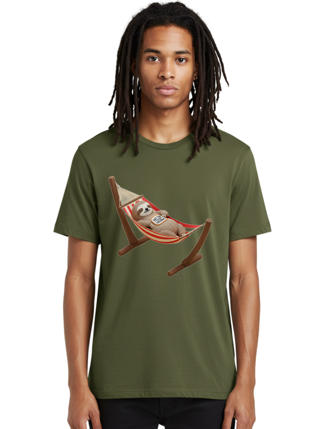 Sloth-In-Hammock Men'S Graphic Tee, 100% Cotton, Comfortable Casual Summer Wear, Machine Washable, Vintage Camera, Old Camera, Antique Camera, Black Camera, Classic Photography, Photography Equipment, Nostalgic Device, Film Camera, Camera Art Bal351