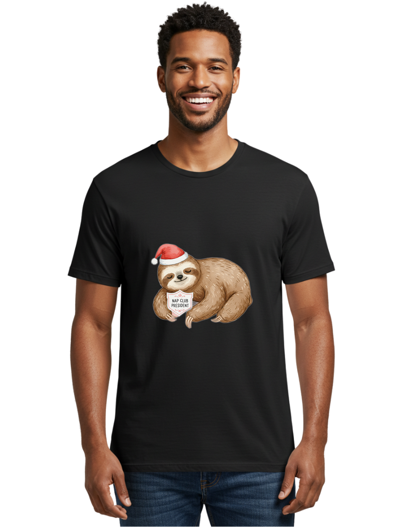 Sloth-Nap-Club-President Men'S Graphic Tee, 100% Cotton, Comfortable Casual Summer Wear, Machine Washable, Vintage Camera, Old Camera, Antique Camera, Black Camera, Classic Photography, Photography Equipment, Nostalgic Device, Film Camera, Bal352