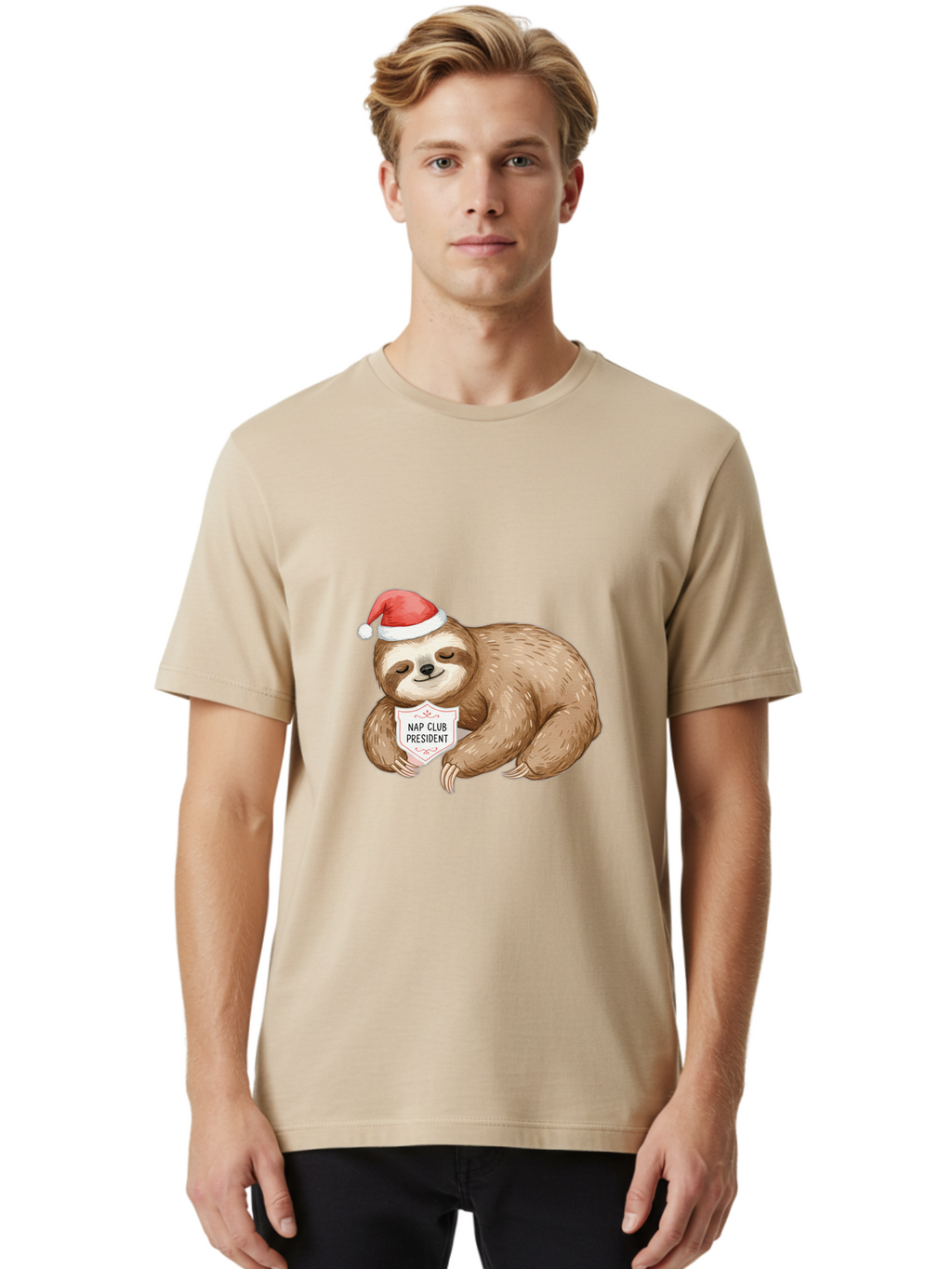 Sloth-Nap-Club-President Men'S Graphic Tee, 100% Cotton, Comfortable Casual Summer Wear, Machine Washable, Vintage Camera, Old Camera, Antique Camera, Black Camera, Classic Photography, Photography Equipment, Nostalgic Device, Film Camera, Bal352
