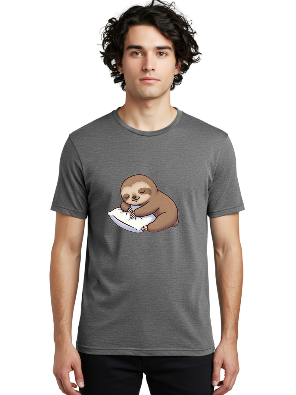 Sloth-Writing Men'S Graphic Tee, 100% Cotton, Comfortable Casual Summer Wear, Machine Washable, Vintage Camera, Old Camera, Antique Camera, Black Camera, Classic Photography, Photography Equipment, Nostalgic Device, Film Camera, Camera Art Bal353