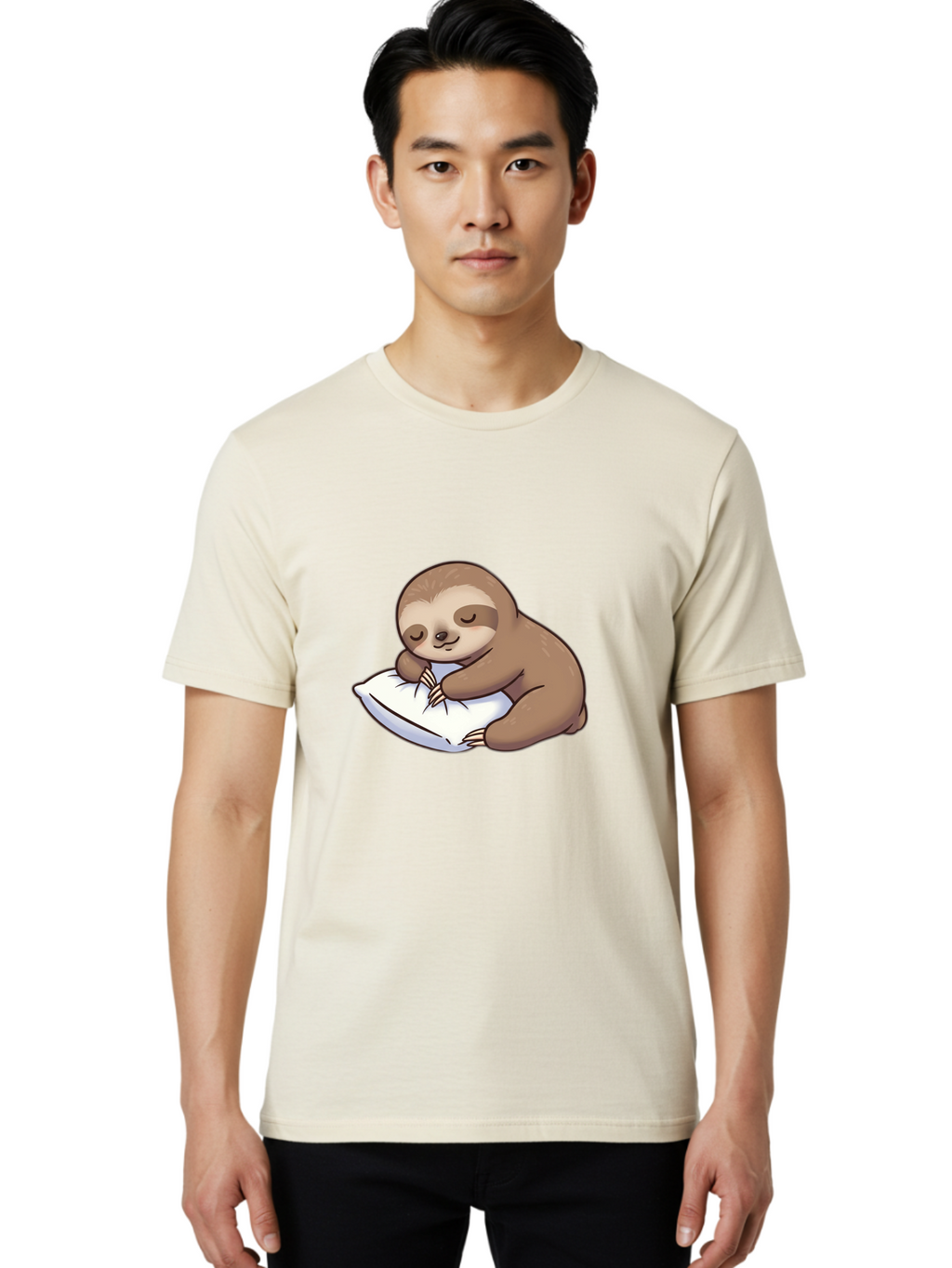 Sloth-Writing Men'S Graphic Tee, 100% Cotton, Comfortable Casual Summer Wear, Machine Washable, Vintage Camera, Old Camera, Antique Camera, Black Camera, Classic Photography, Photography Equipment, Nostalgic Device, Film Camera, Camera Art Bal353