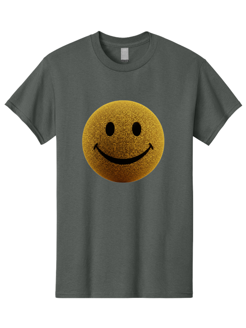 Smiley-Face-1 Men'S Graphic Tee, 100% Cotton, Comfortable Casual Summer Wear, Machine Washable, Vintage Camera, Old Camera, Antique Camera, Black Camera, Classic Photography, Photography Equipment, Nostalgic Device, Film Camera, Camera Art Bal354