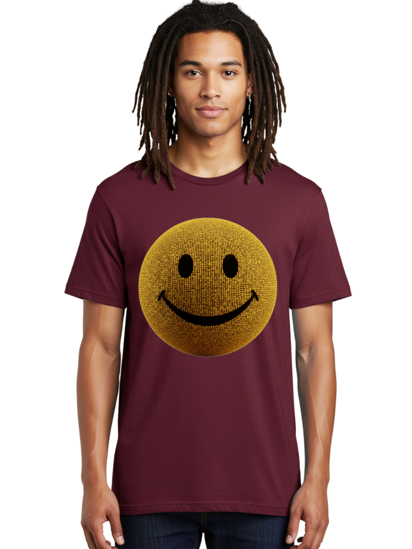 Smiley-Face-1 Men'S Graphic Tee, 100% Cotton, Comfortable Casual Summer Wear, Machine Washable, Vintage Camera, Old Camera, Antique Camera, Black Camera, Classic Photography, Photography Equipment, Nostalgic Device, Film Camera, Camera Art Bal354