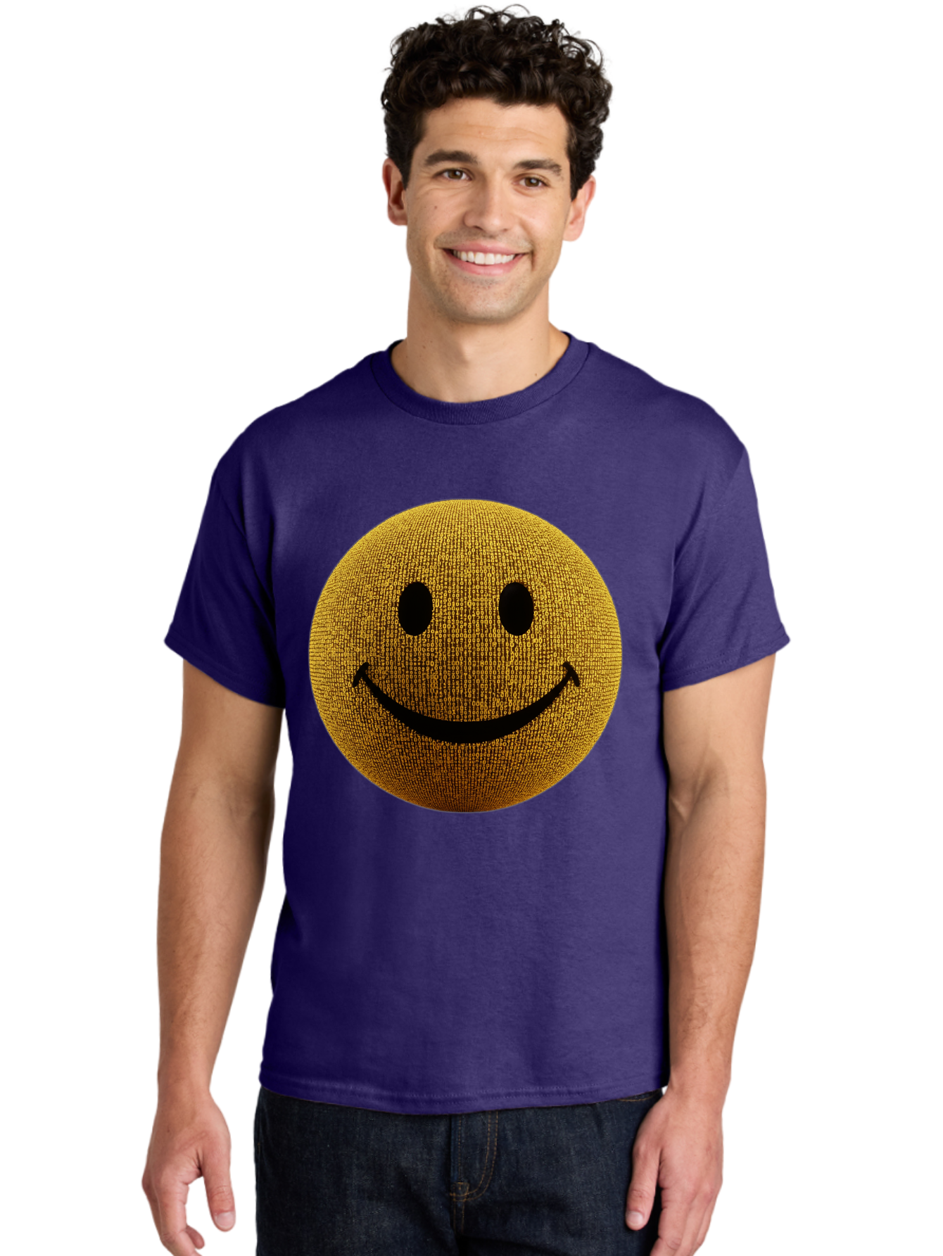 Smiley-Face-1 Men'S Graphic Tee, 100% Cotton, Comfortable Casual Summer Wear, Machine Washable, Vintage Camera, Old Camera, Antique Camera, Black Camera, Classic Photography, Photography Equipment, Nostalgic Device, Film Camera, Camera Art Bal354