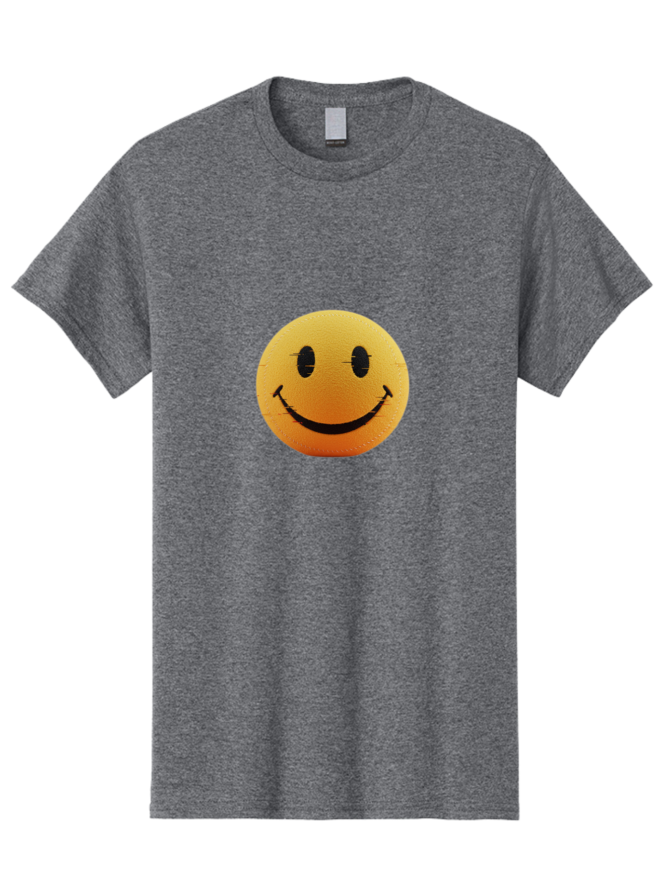 Smiley-Face-2 Men'S Graphic Tee, 100% Cotton, Comfortable Casual Summer Wear, Machine Washable, Vintage Camera, Old Camera, Antique Camera, Black Camera, Classic Photography, Photography Equipment, Nostalgic Device, Film Camera, Camera Art Bal355