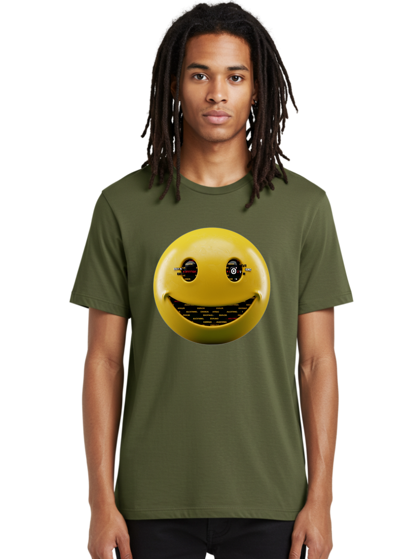Smiley-Face Men'S Graphic Tee, 100% Cotton, Comfortable Casual Summer Wear, Machine Washable, Vintage Camera, Old Camera, Antique Camera, Black Camera, Classic Photography, Photography Equipment, Nostalgic Device, Film Camera, Camera Art Bal360