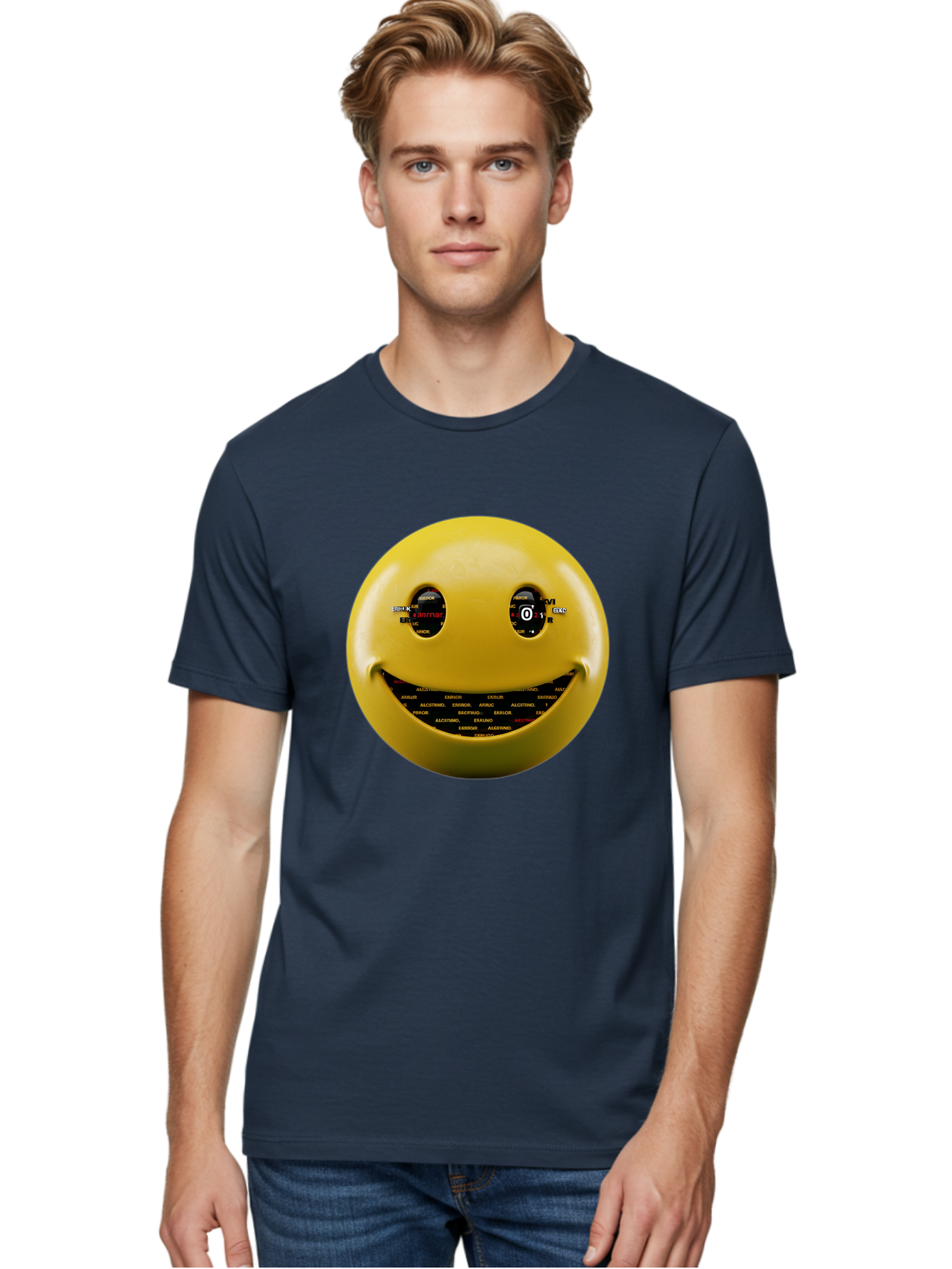 Smiley-Face Men'S Graphic Tee, 100% Cotton, Comfortable Casual Summer Wear, Machine Washable, Vintage Camera, Old Camera, Antique Camera, Black Camera, Classic Photography, Photography Equipment, Nostalgic Device, Film Camera, Camera Art Bal360