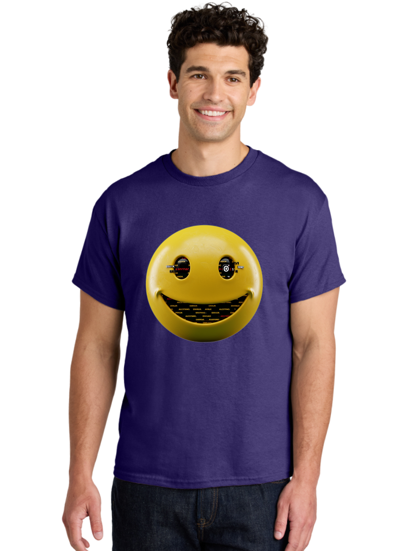 Smiley-Face Men'S Graphic Tee, 100% Cotton, Comfortable Casual Summer Wear, Machine Washable, Vintage Camera, Old Camera, Antique Camera, Black Camera, Classic Photography, Photography Equipment, Nostalgic Device, Film Camera, Camera Art Bal360
