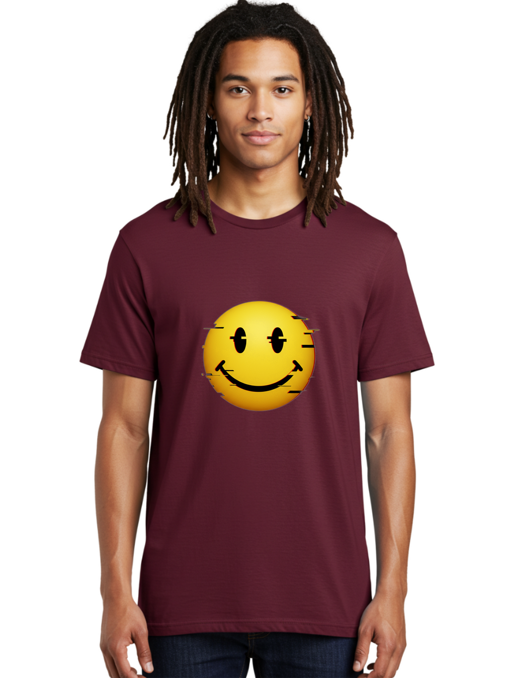 Smiley Men'S Graphic Tee, 100% Cotton, Comfortable Casual Summer Wear, Machine Washable, Vintage Camera, Old Camera, Antique Camera, Black Camera, Classic Photography, Photography Equipment, Nostalgic Device, Film Camera, Camera Art Bal363