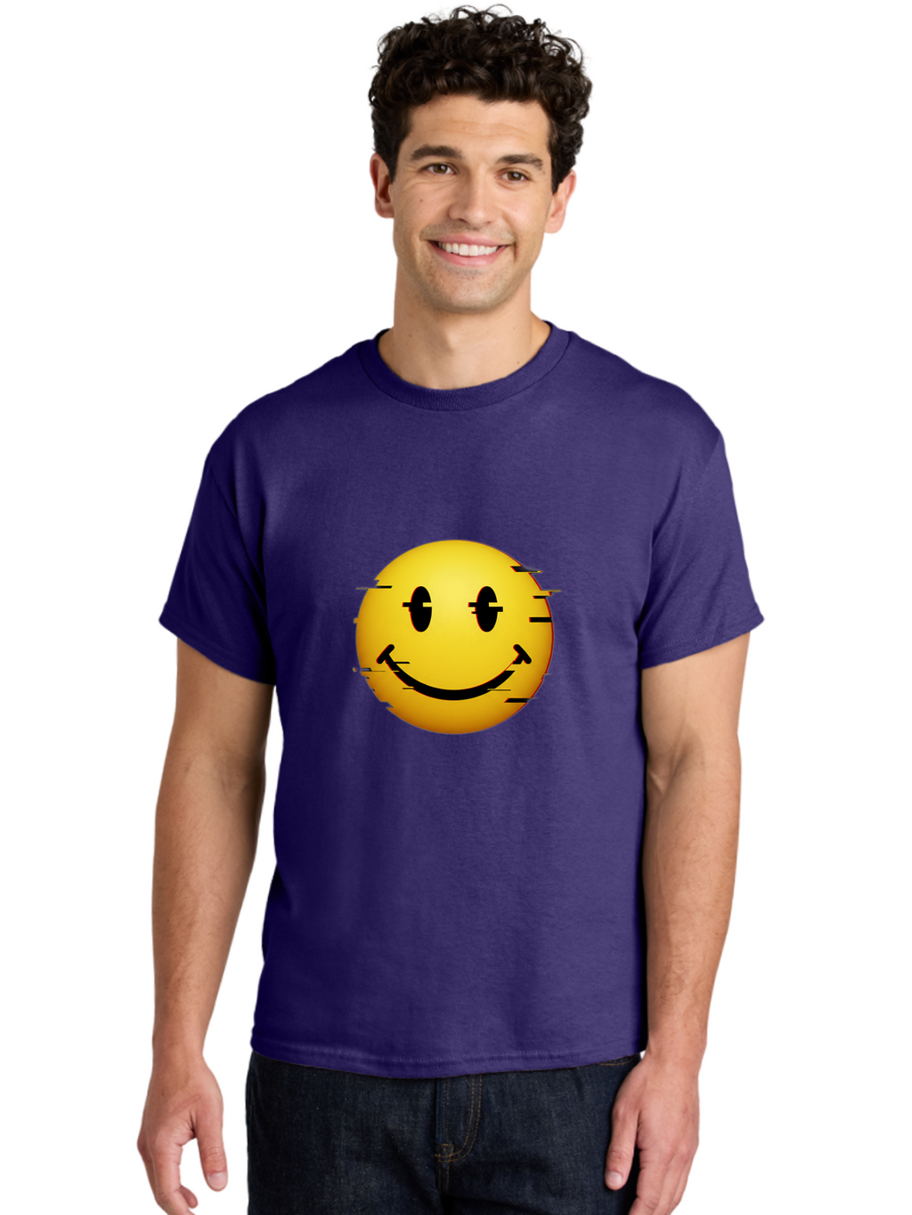 Smiley Men'S Graphic Tee, 100% Cotton, Comfortable Casual Summer Wear, Machine Washable, Vintage Camera, Old Camera, Antique Camera, Black Camera, Classic Photography, Photography Equipment, Nostalgic Device, Film Camera, Camera Art Bal363