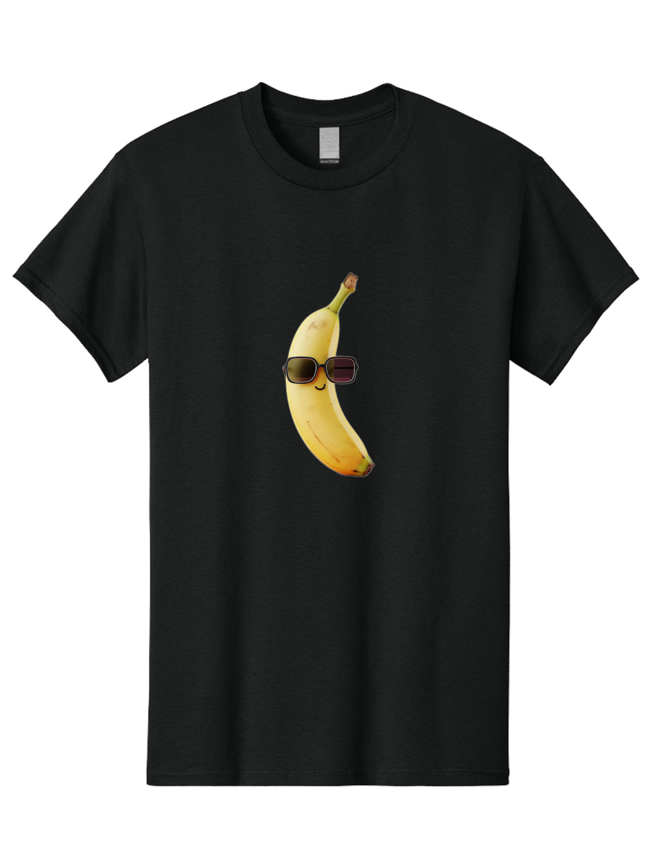Smiling-Banana-Sunglasses Men'S Graphic Tee, 100% Cotton, Comfortable Casual Summer Wear, Machine Washable, Vintage Camera, Old Camera, Antique Camera, Black Camera, Classic Photography, Photography Equipment, Nostalgic Device, Film Camera, Bal365