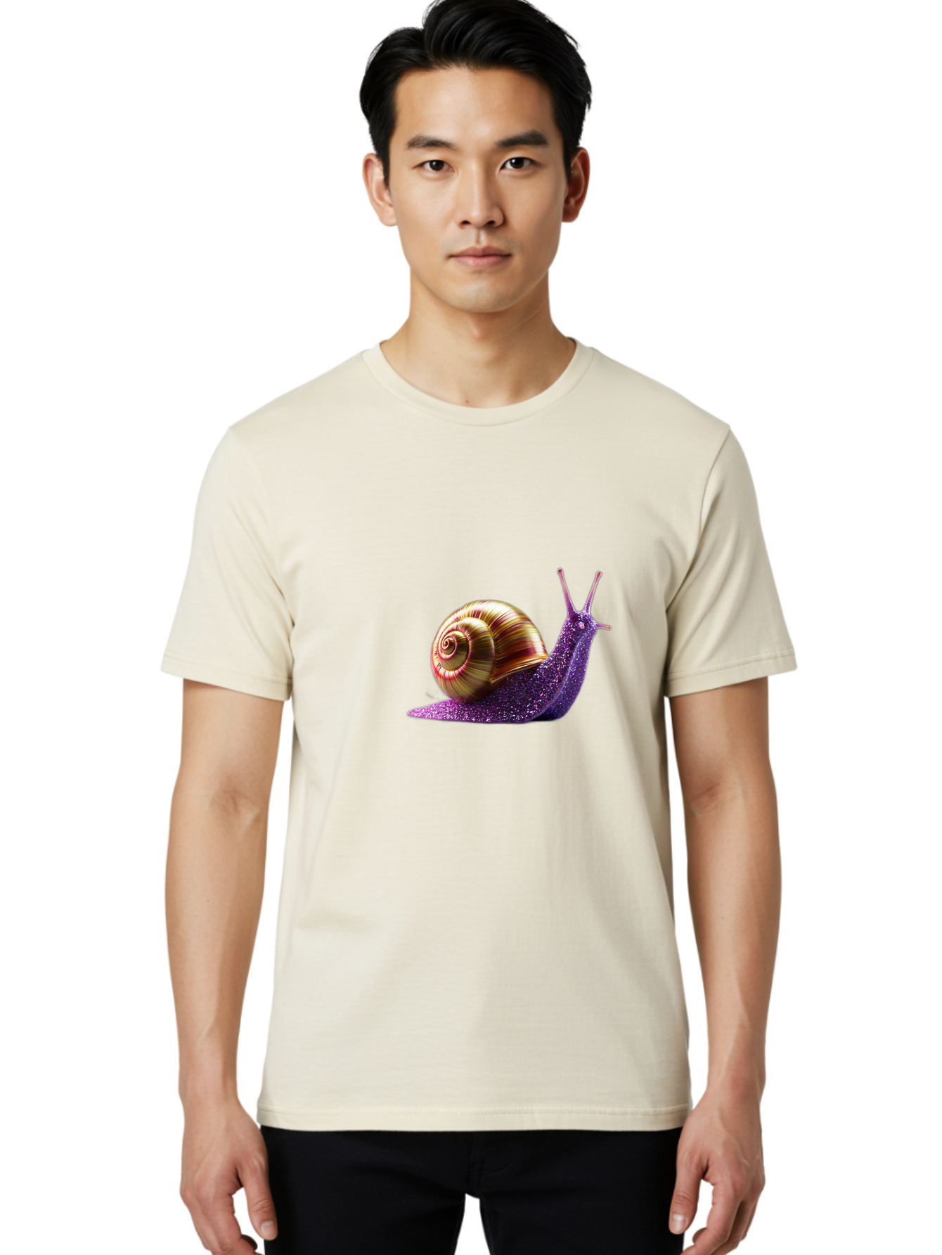 Snail-2 Men'S Graphic Tee, 100% Cotton, Comfortable Casual Summer Wear, Machine Washable, Vintage Camera, Old Camera, Antique Camera, Black Camera, Classic Photography, Photography Equipment, Nostalgic Device, Film Camera, Camera Art Bal370