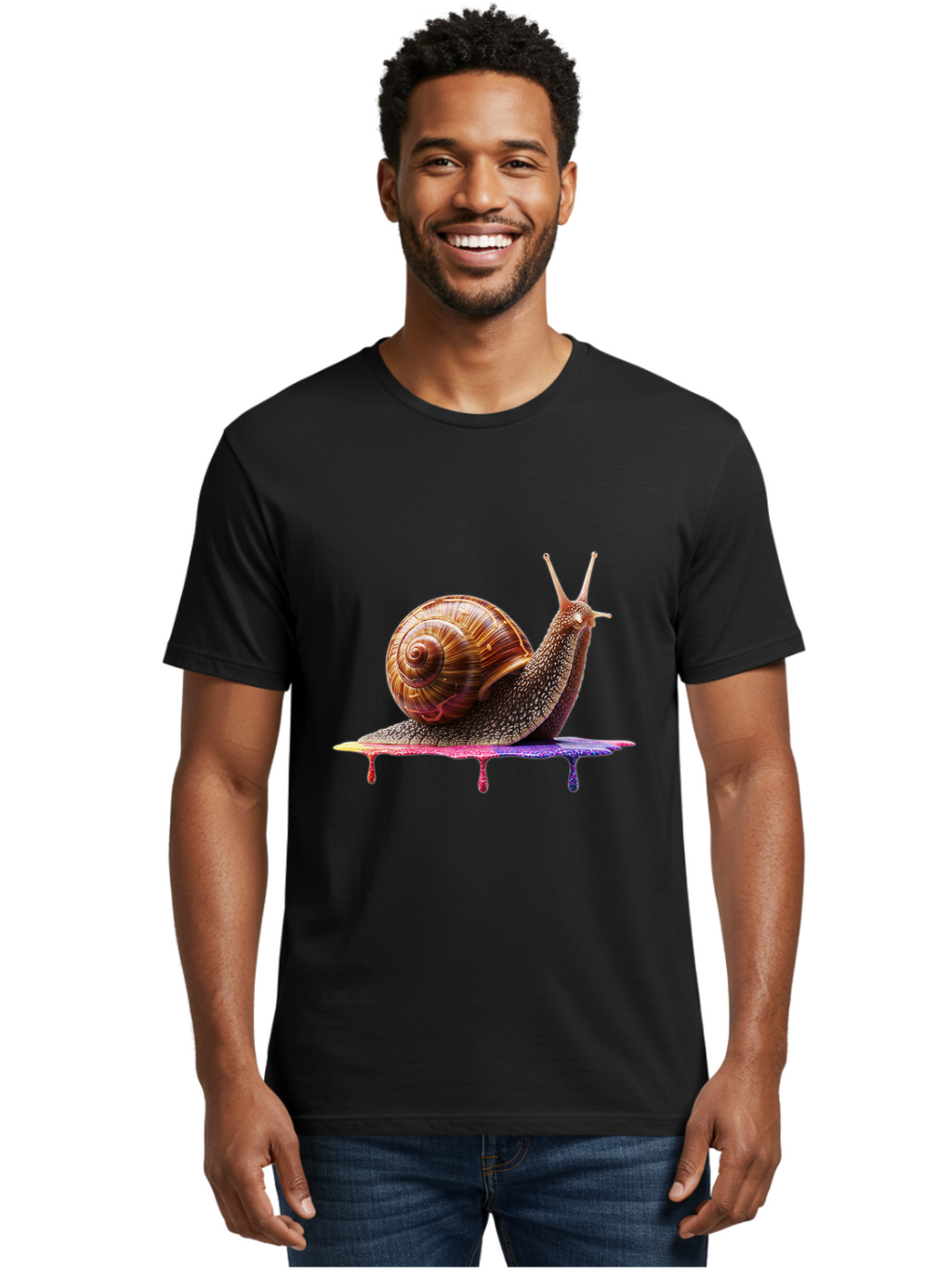 Snail-3 Men'S Graphic Tee, 100% Cotton, Comfortable Casual Summer Wear, Machine Washable, Vintage Camera, Old Camera, Antique Camera, Black Camera, Classic Photography, Photography Equipment, Nostalgic Device, Film Camera, Camera Art Bal371