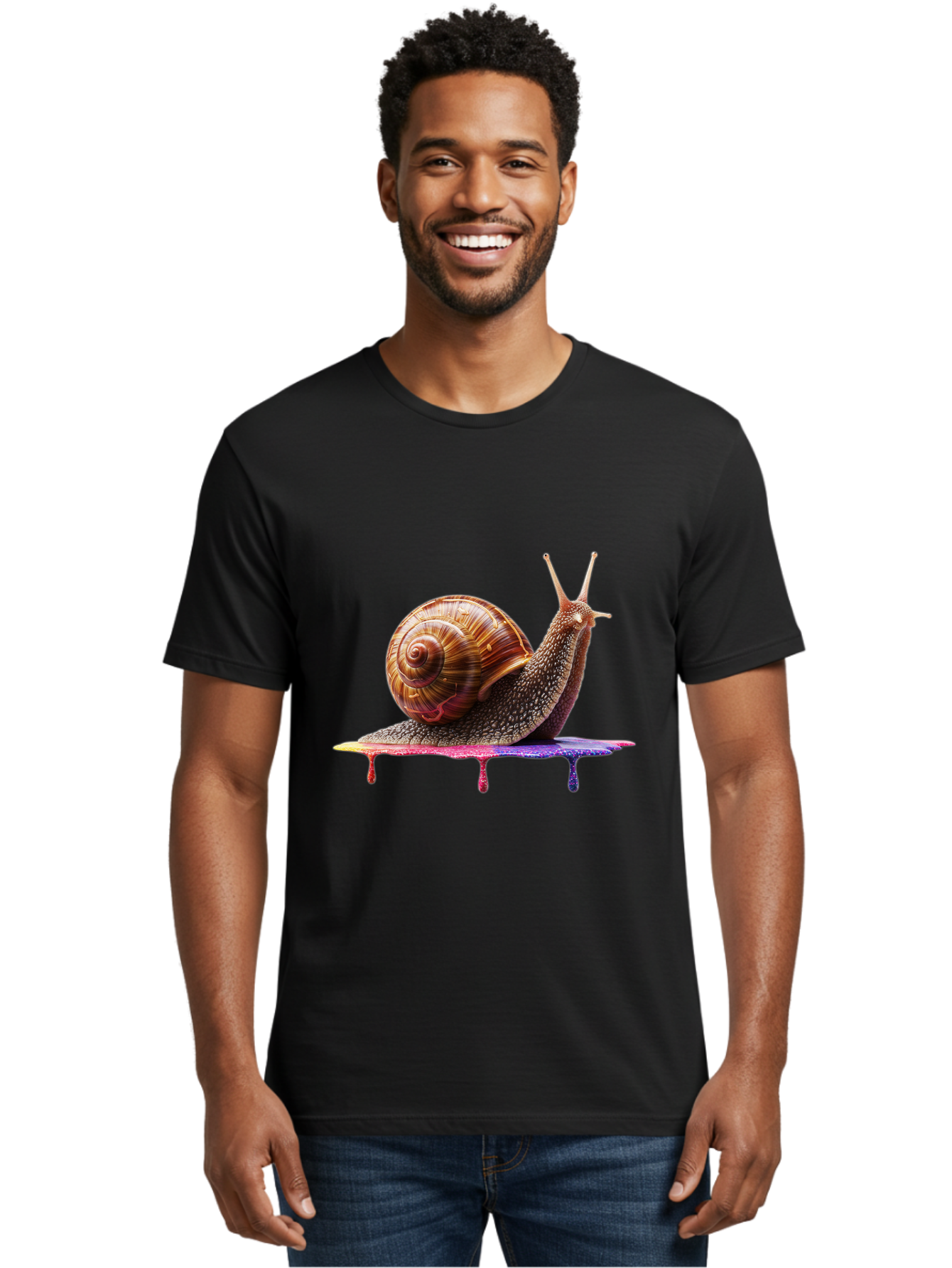 Snail-3 Men'S Graphic Tee, 100% Cotton, Comfortable Casual Summer Wear, Machine Washable, Vintage Camera, Old Camera, Antique Camera, Black Camera, Classic Photography, Photography Equipment, Nostalgic Device, Film Camera, Camera Art Bal371