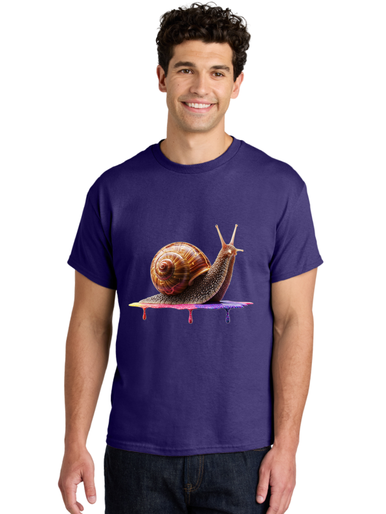Snail-3 Men'S Graphic Tee, 100% Cotton, Comfortable Casual Summer Wear, Machine Washable, Vintage Camera, Old Camera, Antique Camera, Black Camera, Classic Photography, Photography Equipment, Nostalgic Device, Film Camera, Camera Art Bal371