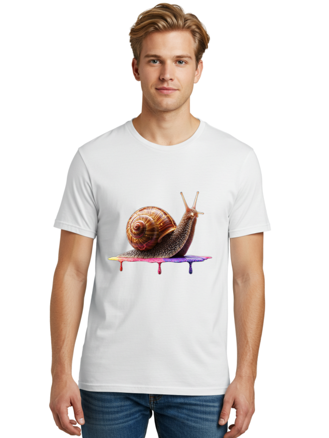 Snail-3 Men'S Graphic Tee, 100% Cotton, Comfortable Casual Summer Wear, Machine Washable, Vintage Camera, Old Camera, Antique Camera, Black Camera, Classic Photography, Photography Equipment, Nostalgic Device, Film Camera, Camera Art Bal371