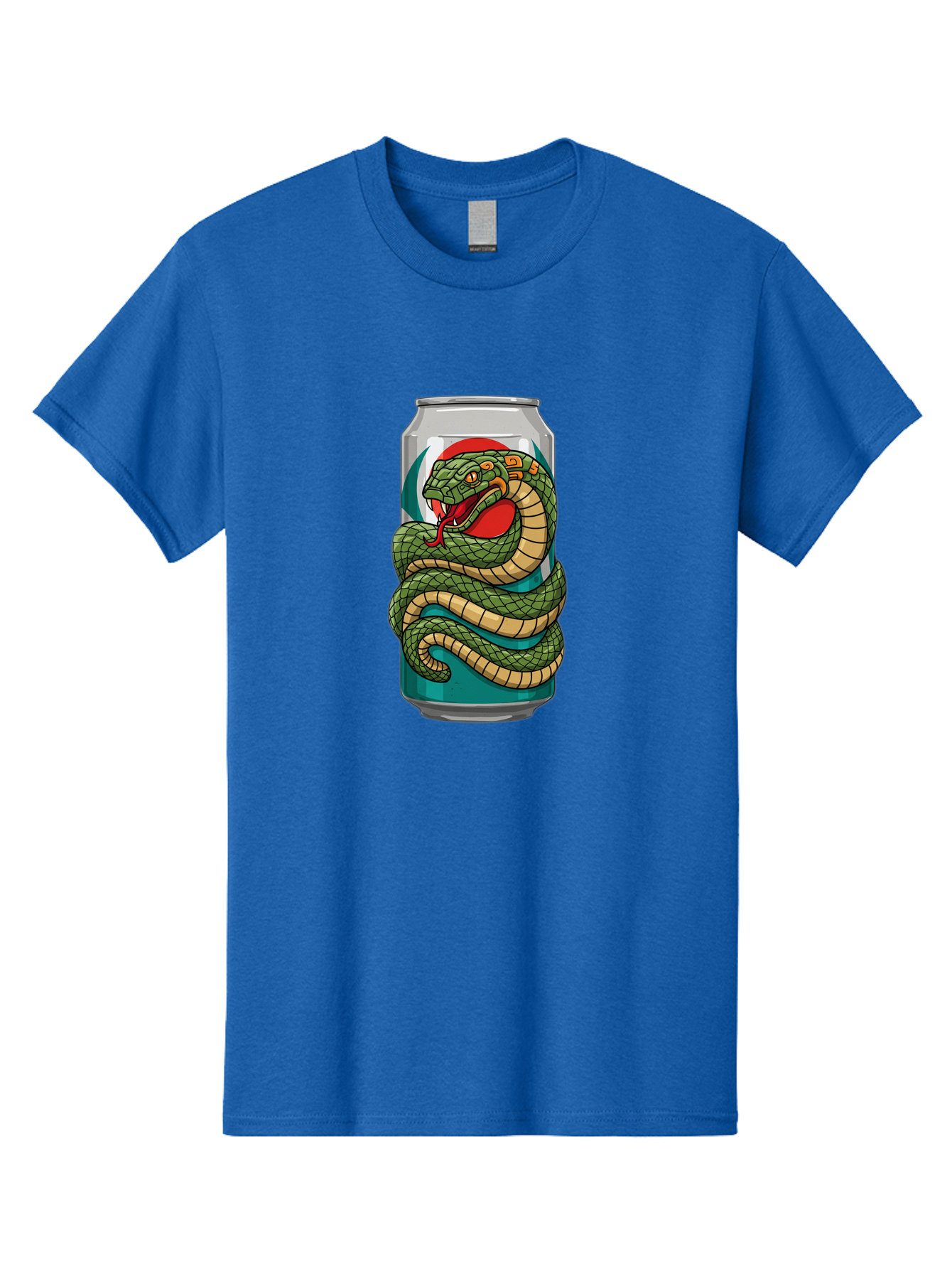 Snake-Energy-Drink-Can Men'S Graphic Tee, 100% Cotton, Comfortable Casual Summer Wear, Machine Washable, Vintage Camera, Old Camera, Antique Camera, Black Camera, Classic Photography, Photography Equipment, Nostalgic Device, Film Camera, Bal374