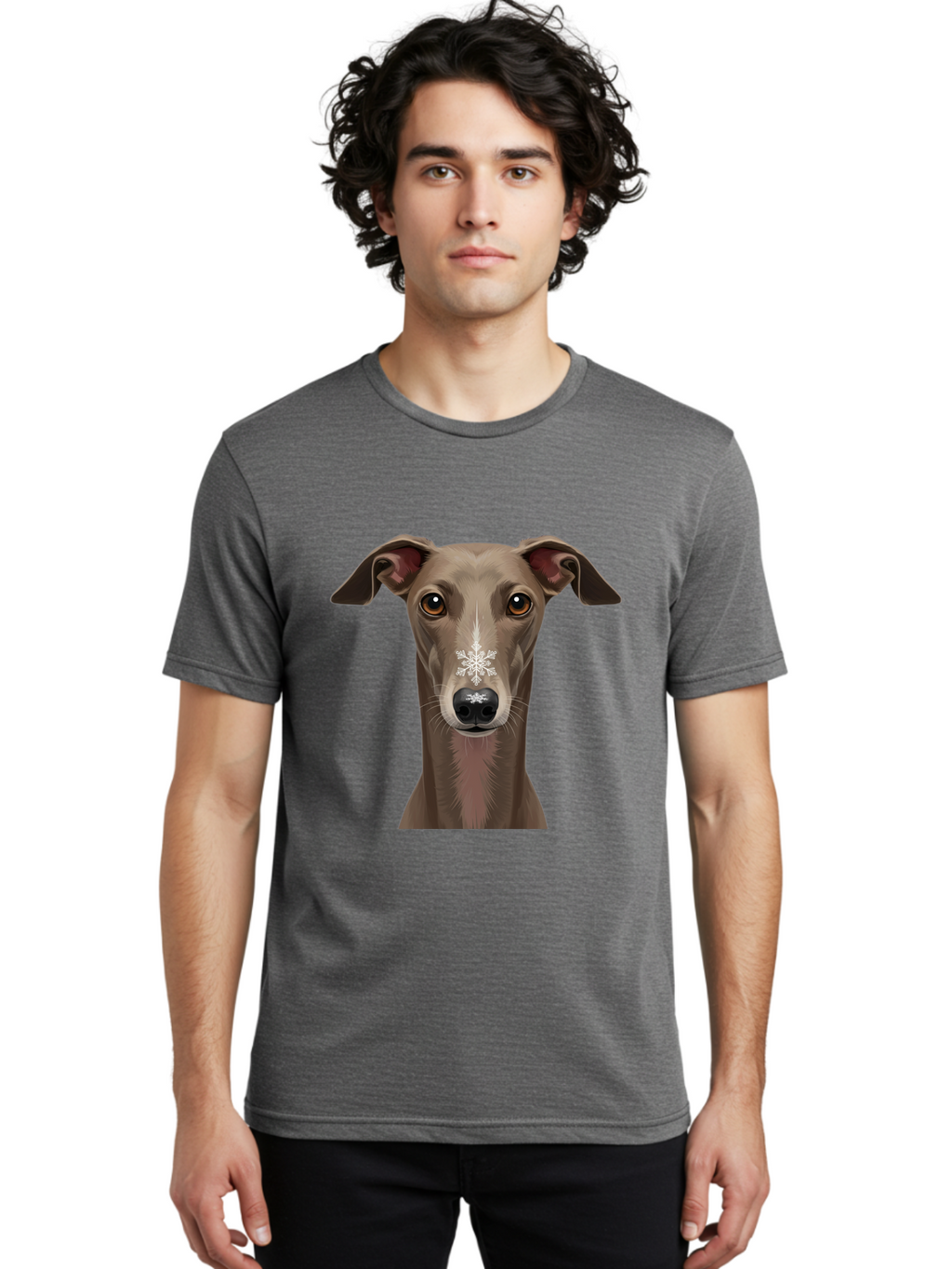 Snowy-Nosed-Italian-Greyhound Men'S Graphic Tee, 100% Cotton, Comfortable Casual Summer Wear, Machine Washable, Vintage Camera, Old Camera, Antique Camera, Black Camera, Classic Photography, Photography Equipment, Nostalgic Device, Bal379