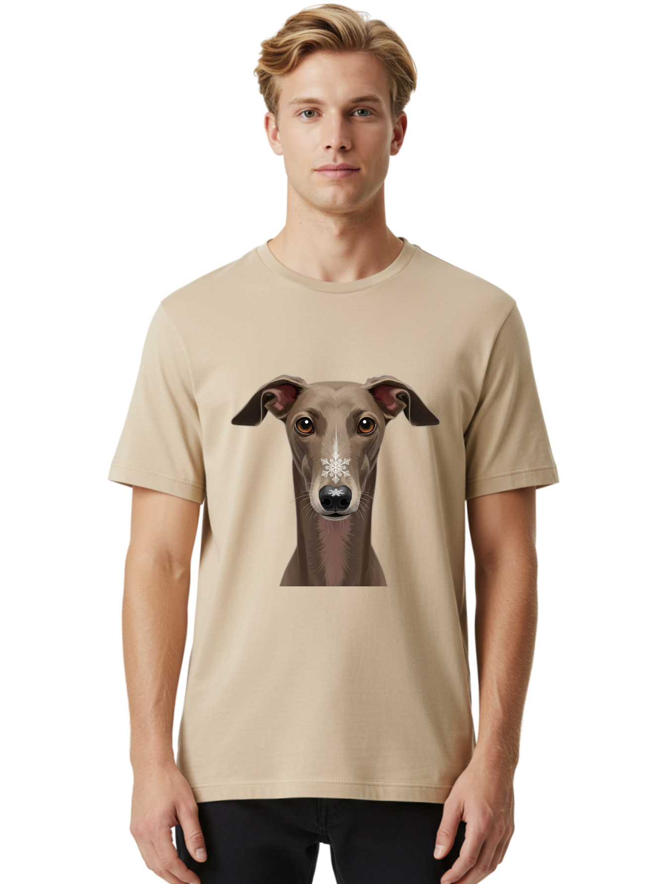 Snowy-Nosed-Italian-Greyhound Men'S Graphic Tee, 100% Cotton, Comfortable Casual Summer Wear, Machine Washable, Vintage Camera, Old Camera, Antique Camera, Black Camera, Classic Photography, Photography Equipment, Nostalgic Device, Bal379