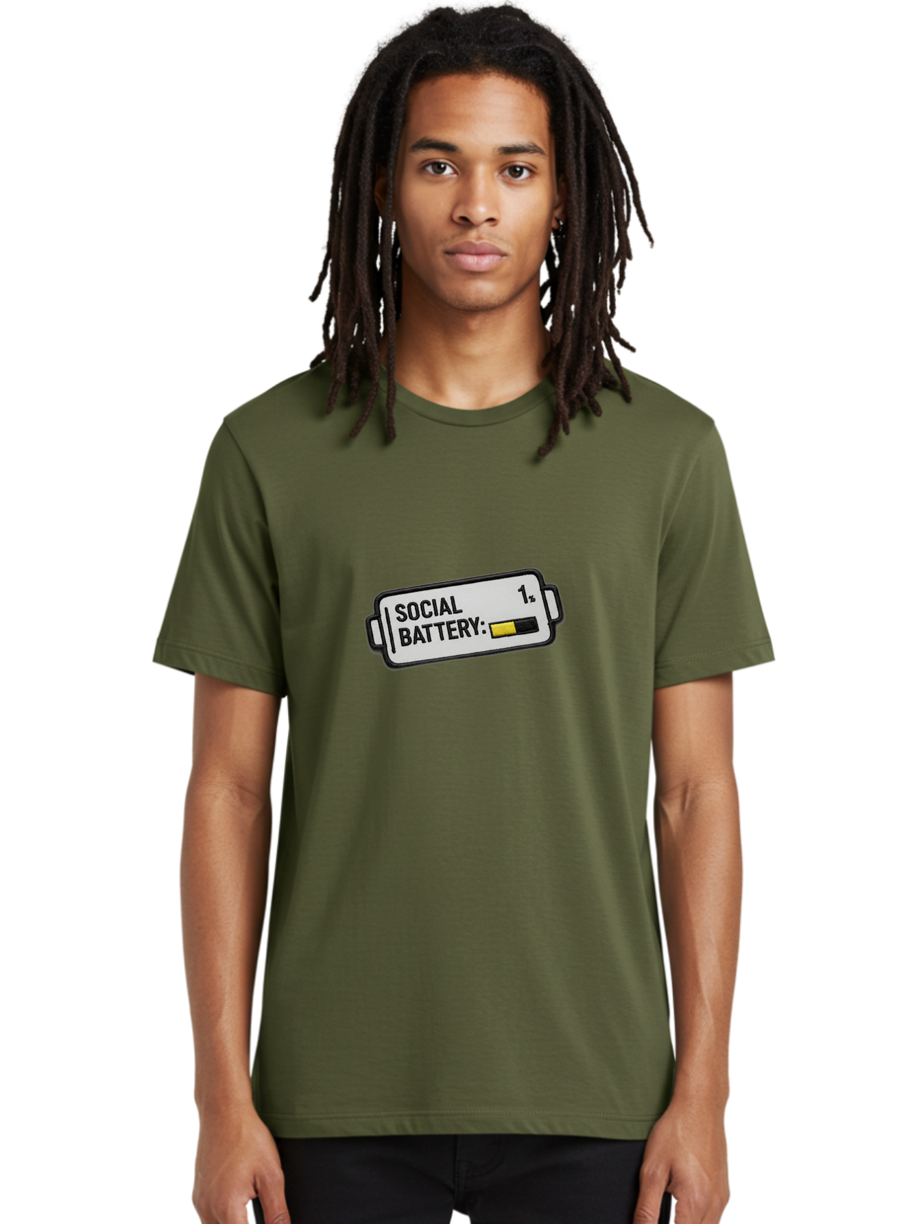 Social-Battery-2 Men'S Graphic Tee, 100% Cotton, Comfortable Casual Summer Wear, Machine Washable, Vintage Camera, Old Camera, Antique Camera, Black Camera, Classic Photography, Photography Equipment, Nostalgic Device, Film Camera, Camera Art Bal382