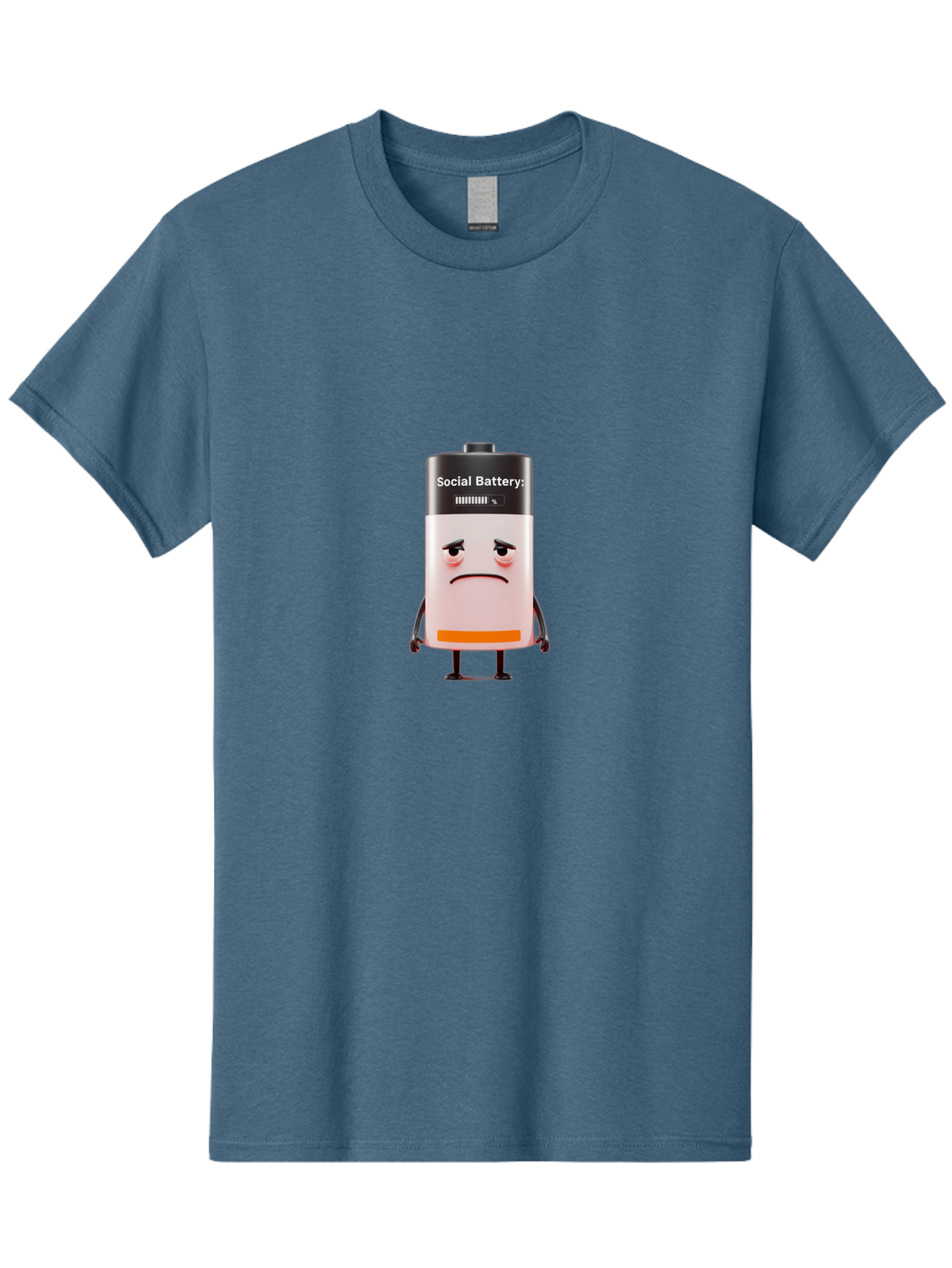 Social-Battery-3 Men'S Graphic Tee, 100% Cotton, Comfortable Casual Summer Wear, Machine Washable, Vintage Camera, Old Camera, Antique Camera, Black Camera, Classic Photography, Photography Equipment, Nostalgic Device, Film Camera, Camera Art Bal383