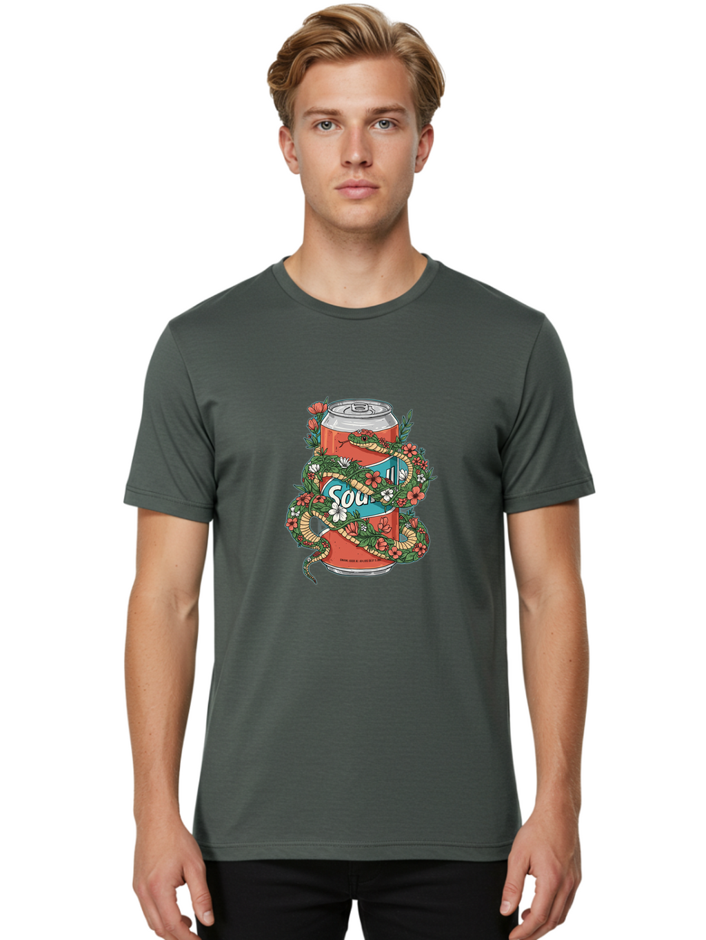 Sour Men'S Graphic Tee, 100% Cotton, Comfortable Casual Summer Wear, Machine Washable, Vintage Camera, Old Camera, Antique Camera, Black Camera, Classic Photography, Photography Equipment, Nostalgic Device, Film Camera, Camera Art Bal385