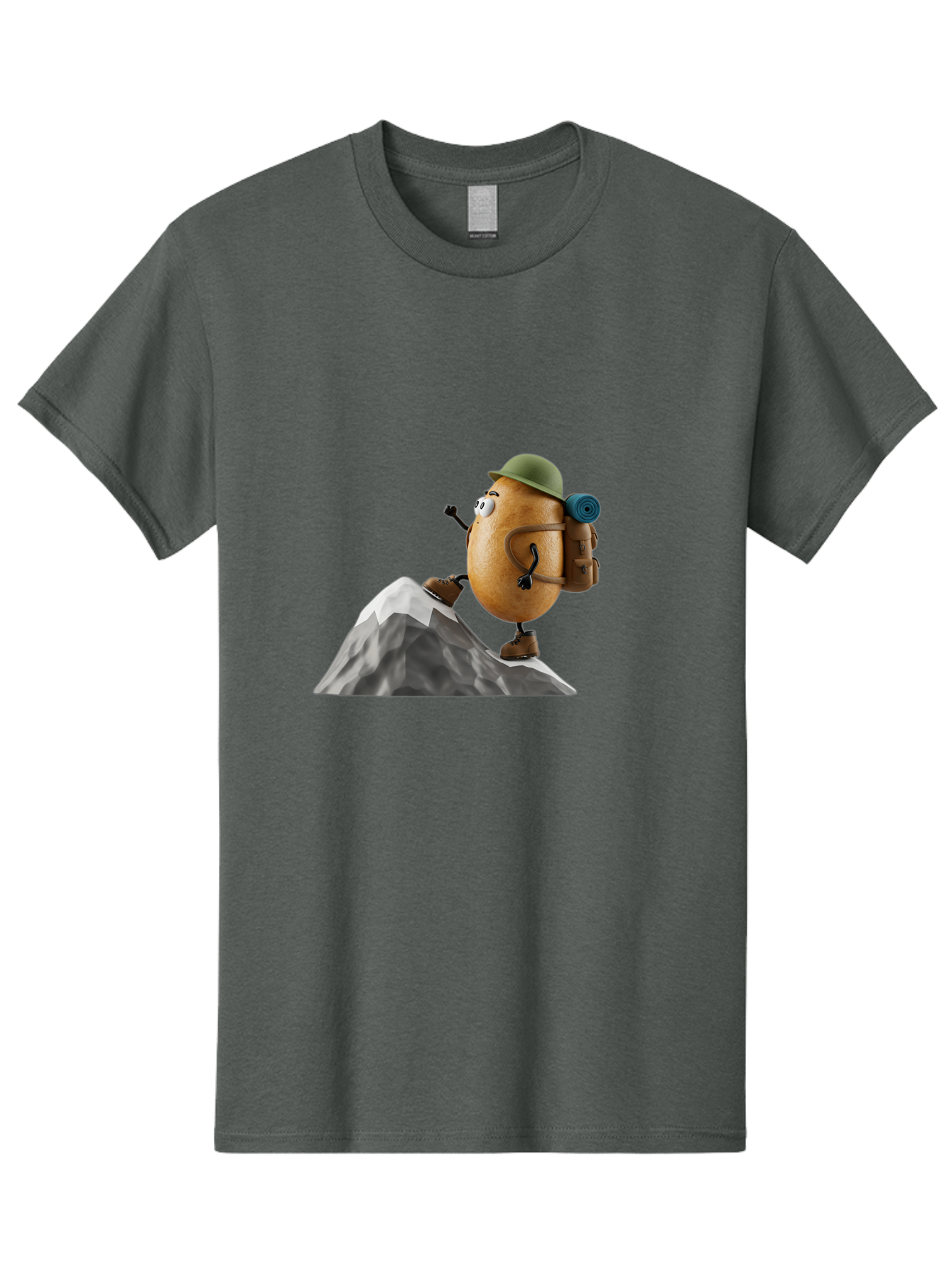 Spud Men'S Graphic Tee, 100% Cotton, Comfortable Casual Summer Wear, Machine Washable, Vintage Camera, Old Camera, Antique Camera, Black Camera, Classic Photography, Photography Equipment, Nostalgic Device, Film Camera, Camera Art Bal389