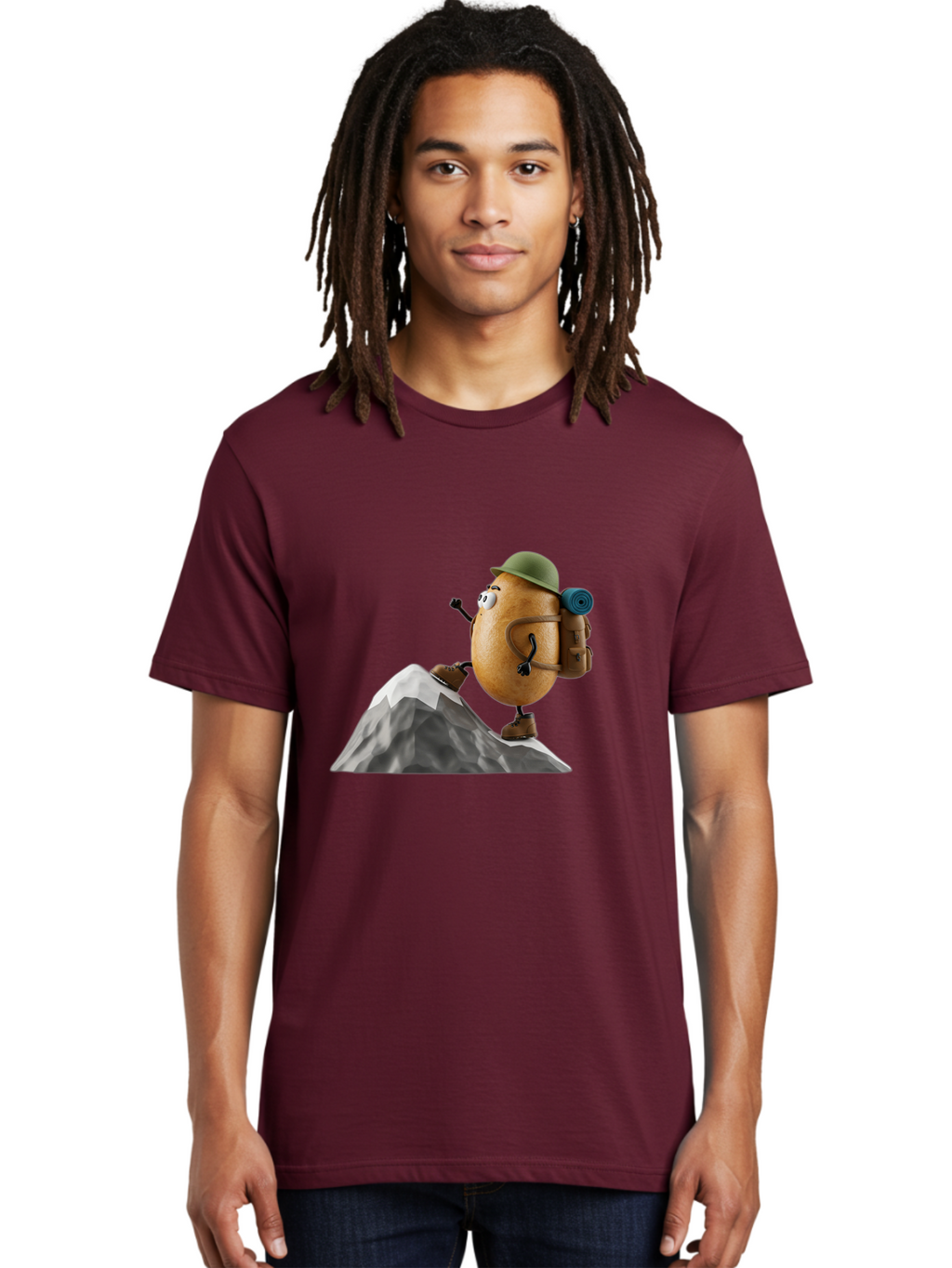 Spud Men'S Graphic Tee, 100% Cotton, Comfortable Casual Summer Wear, Machine Washable, Vintage Camera, Old Camera, Antique Camera, Black Camera, Classic Photography, Photography Equipment, Nostalgic Device, Film Camera, Camera Art Bal389