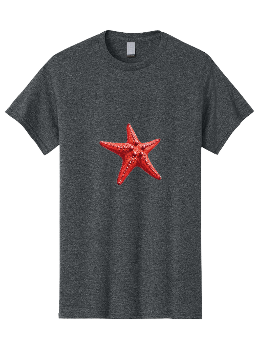 Starfish-4 Men'S Graphic Tee, 100% Cotton, Comfortable Casual Summer Wear, Machine Washable, Vintage Camera, Old Camera, Antique Camera, Black Camera, Classic Photography, Photography Equipment, Nostalgic Device, Film Camera, Camera Art Bal397