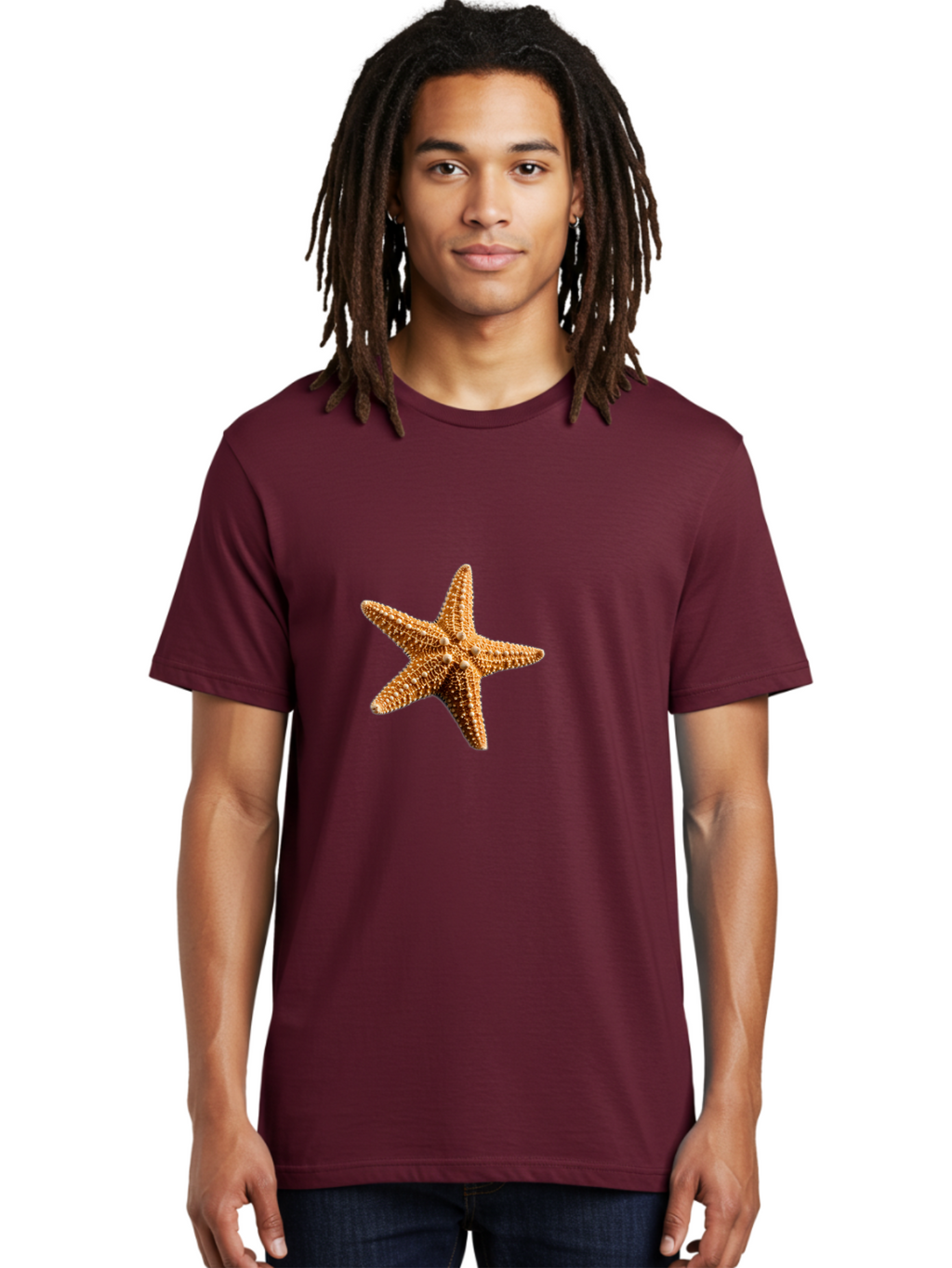 Starfish Men'S Graphic Tee, 100% Cotton, Comfortable Casual Summer Wear, Machine Washable, Vintage Camera, Old Camera, Antique Camera, Black Camera, Classic Photography, Photography Equipment, Nostalgic Device, Film Camera, Camera Art Bal399