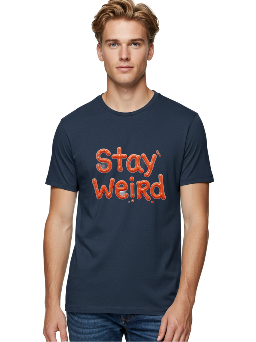 Stay-Weird-1 Men'S Graphic Tee, 100% Cotton, Comfortable Casual Summer Wear, Machine Washable, Vintage Camera, Old Camera, Antique Camera, Black Camera, Classic Photography, Photography Equipment, Nostalgic Device, Film Camera, Camera Art Bal400