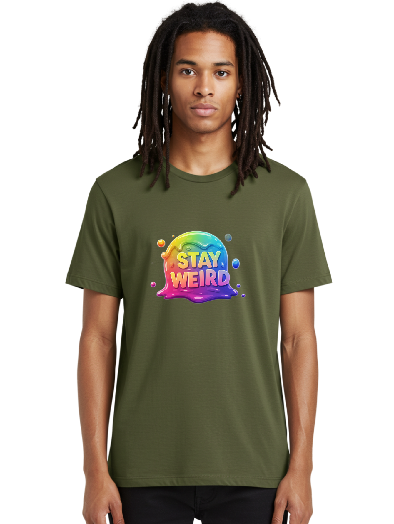 Stay-Weird-2 Men'S Graphic Tee, 100% Cotton, Comfortable Casual Summer Wear, Machine Washable, Vintage Camera, Old Camera, Antique Camera, Black Camera, Classic Photography, Photography Equipment, Nostalgic Device, Film Camera, Camera Art Bal401