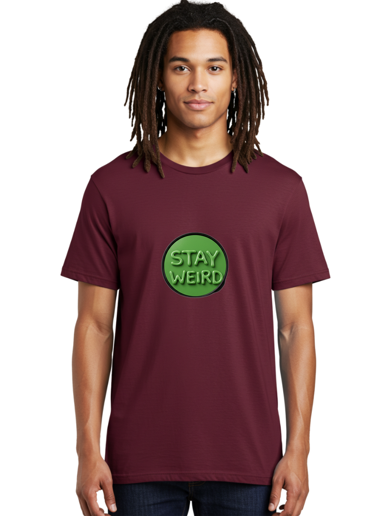 Stay-Weird-4 Men'S Graphic Tee, 100% Cotton, Comfortable Casual Summer Wear, Machine Washable, Vintage Camera, Old Camera, Antique Camera, Black Camera, Classic Photography, Photography Equipment, Nostalgic Device, Film Camera, Camera Art Bal403