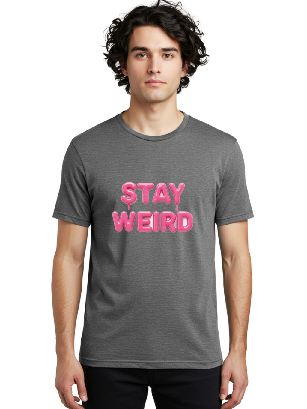 Stay-Weird Men'S Graphic Tee, 100% Cotton, Comfortable Casual Summer Wear, Machine Washable, Vintage Camera, Old Camera, Antique Camera, Black Camera, Classic Photography, Photography Equipment, Nostalgic Device, Film Camera, Camera Art Bal404