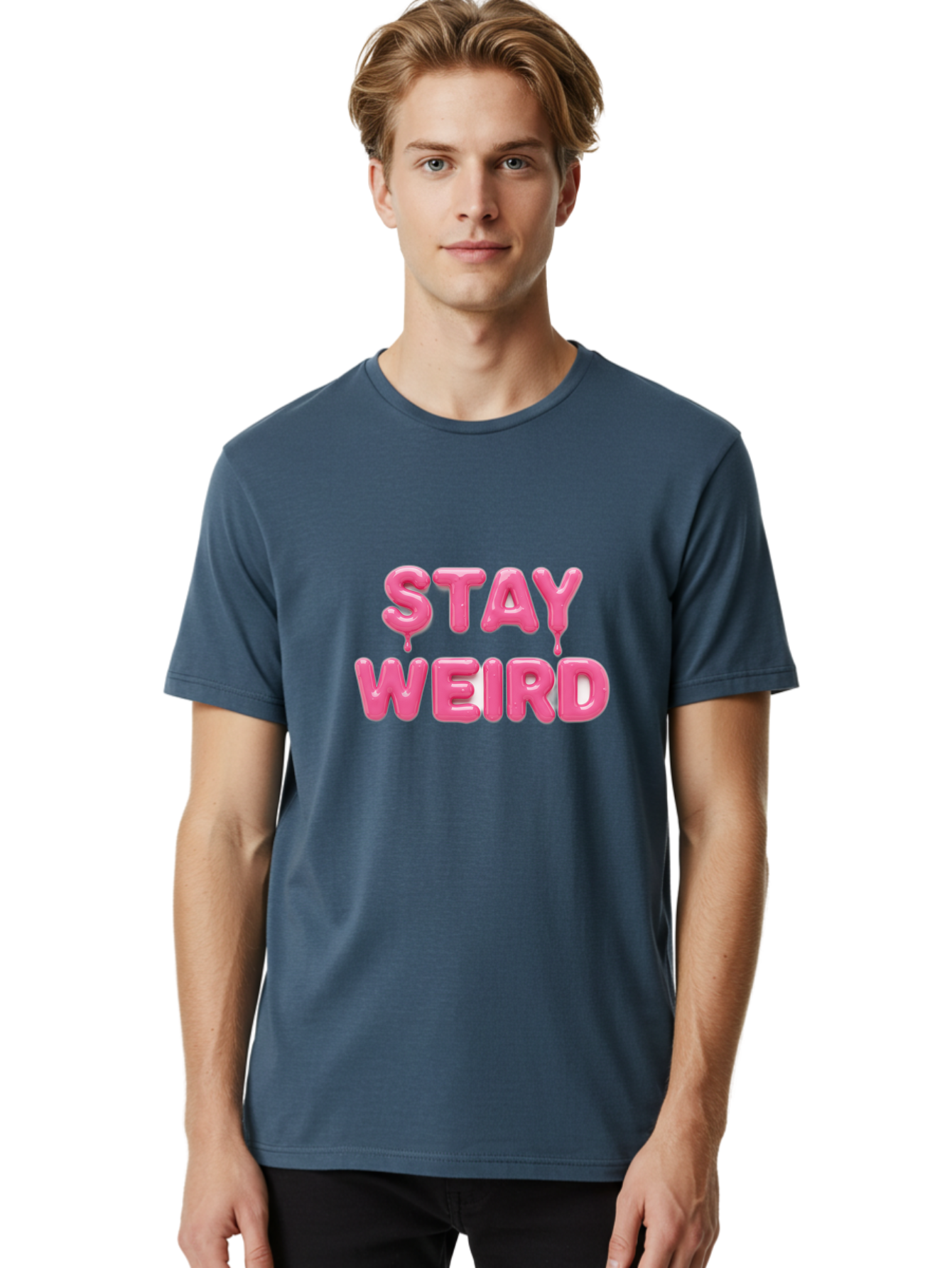 Stay-Weird Men'S Graphic Tee, 100% Cotton, Comfortable Casual Summer Wear, Machine Washable, Vintage Camera, Old Camera, Antique Camera, Black Camera, Classic Photography, Photography Equipment, Nostalgic Device, Film Camera, Camera Art Bal404