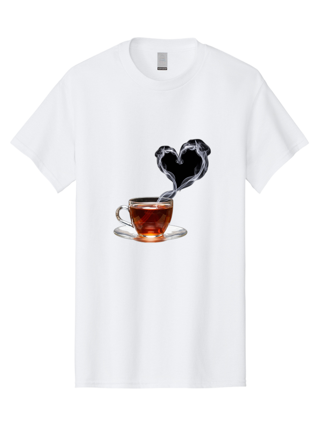 Steaming-Tea-Cup Men'S Graphic Tee, 100% Cotton, Comfortable Casual Summer Wear, Machine Washable, Vintage Camera, Old Camera, Antique Camera, Black Camera, Classic Photography, Photography Equipment, Nostalgic Device, Film Camera, Camera Art Bal406