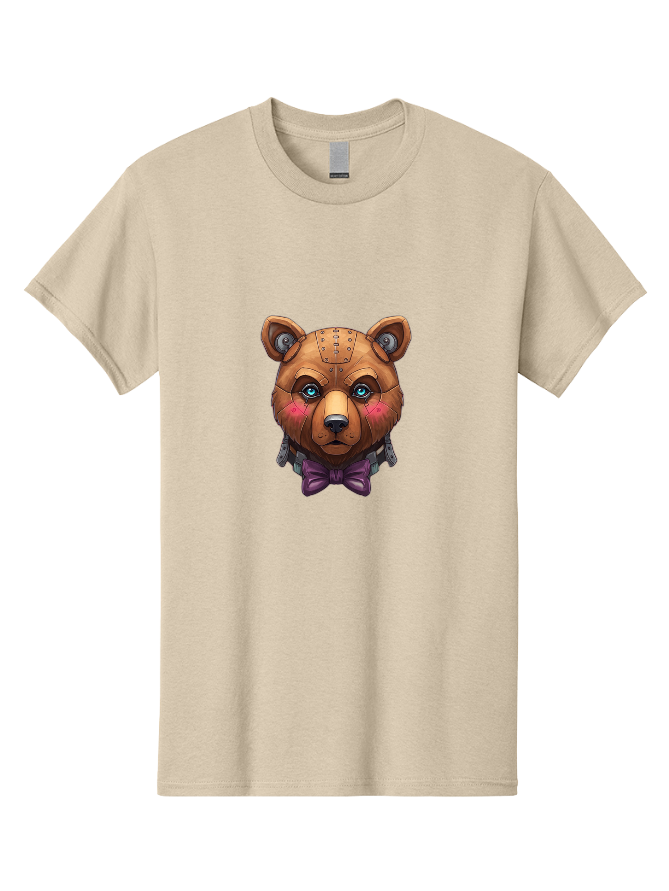 Steampunk-Teddy Men'S Graphic Tee, 100% Cotton, Comfortable Casual Summer Wear, Machine Washable, Vintage Camera, Old Camera, Antique Camera, Black Camera, Classic Photography, Photography Equipment, Nostalgic Device, Film Camera, Camera Art Bal423