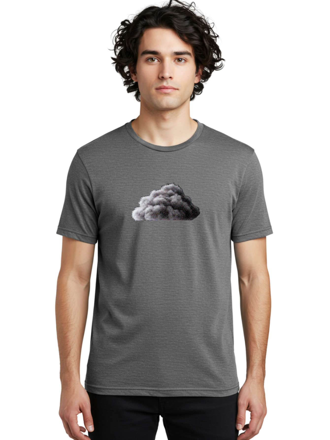 Storm-Cloud Men'S Graphic Tee, 100% Cotton, Comfortable Casual Summer Wear, Machine Washable, Vintage Camera, Old Camera, Antique Camera, Black Camera, Classic Photography, Photography Equipment, Nostalgic Device, Film Camera, Camera Art Bal426