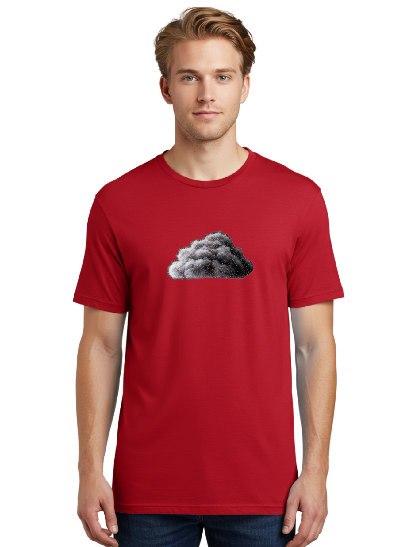 Storm-Cloud Men'S Graphic Tee, 100% Cotton, Comfortable Casual Summer Wear, Machine Washable, Vintage Camera, Old Camera, Antique Camera, Black Camera, Classic Photography, Photography Equipment, Nostalgic Device, Film Camera, Camera Art Bal426