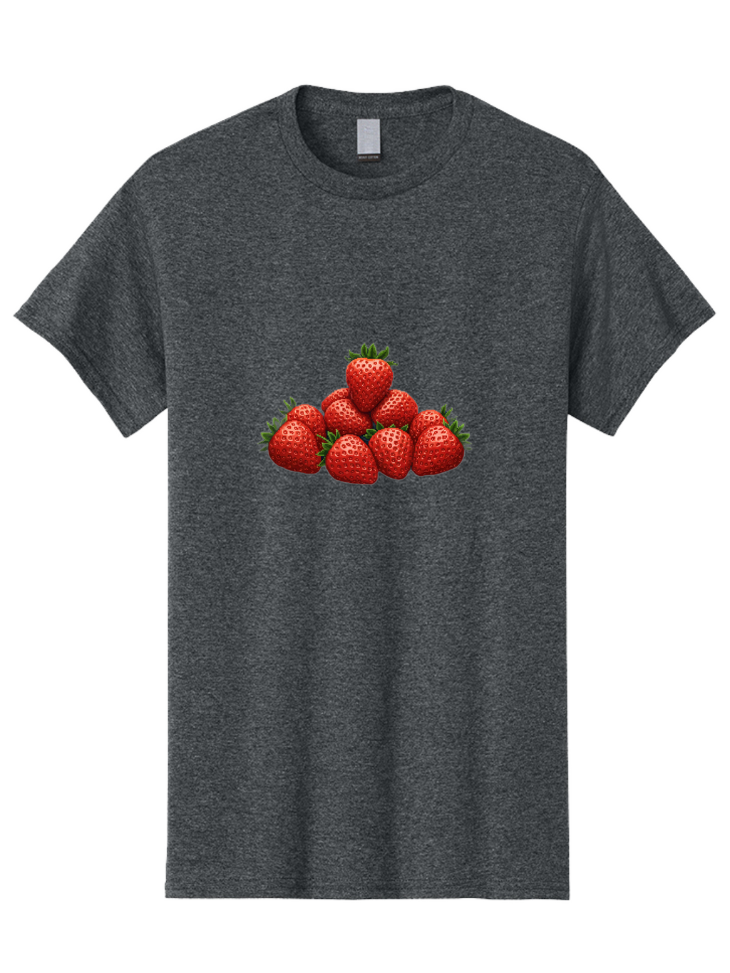 Strawberries-1 Men'S Graphic Tee, 100% Cotton, Comfortable Casual Summer Wear, Machine Washable, Vintage Camera, Old Camera, Antique Camera, Black Camera, Classic Photography, Photography Equipment, Nostalgic Device, Film Camera, Camera Art Bal427