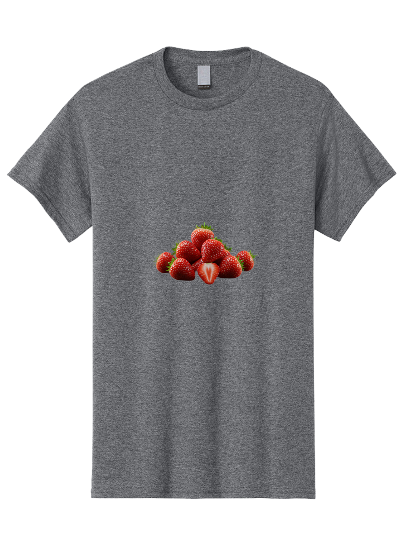 Strawberries-2 Men'S Graphic Tee, 100% Cotton, Comfortable Casual Summer Wear, Machine Washable, Vintage Camera, Old Camera, Antique Camera, Black Camera, Classic Photography, Photography Equipment, Nostalgic Device, Film Camera, Camera Art Bal428