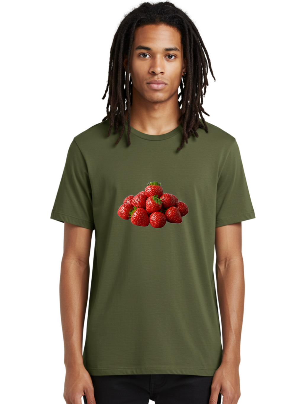 Strawberries Men'S Graphic Tee, 100% Cotton, Comfortable Casual Summer Wear, Machine Washable, Vintage Camera, Old Camera, Antique Camera, Black Camera, Classic Photography, Photography Equipment, Nostalgic Device, Film Camera, Camera Art Bal429