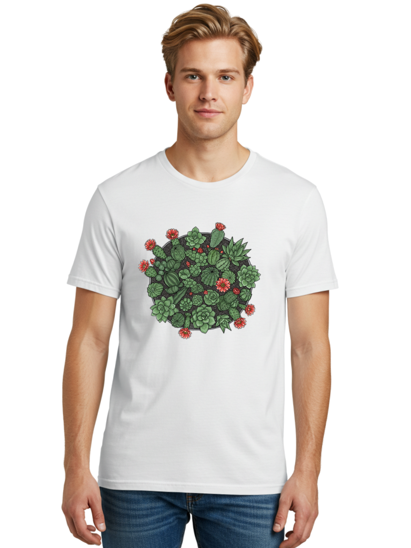 Succulent-Garden Men'S Graphic Tee, 100% Cotton, Comfortable Casual Summer Wear, Machine Washable, Vintage Camera, Old Camera, Antique Camera, Black Camera, Classic Photography, Photography Equipment, Nostalgic Device, Film Camera, Camera Art Bal434