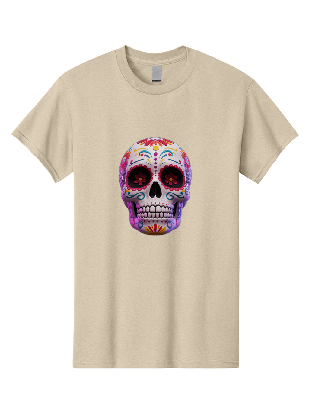 Sugar-Skull-1 Men'S Graphic Tee, 100% Cotton, Comfortable Casual Summer Wear, Machine Washable, Vintage Camera, Old Camera, Antique Camera, Black Camera, Classic Photography, Photography Equipment, Nostalgic Device, Film Camera, Camera Art Bal435