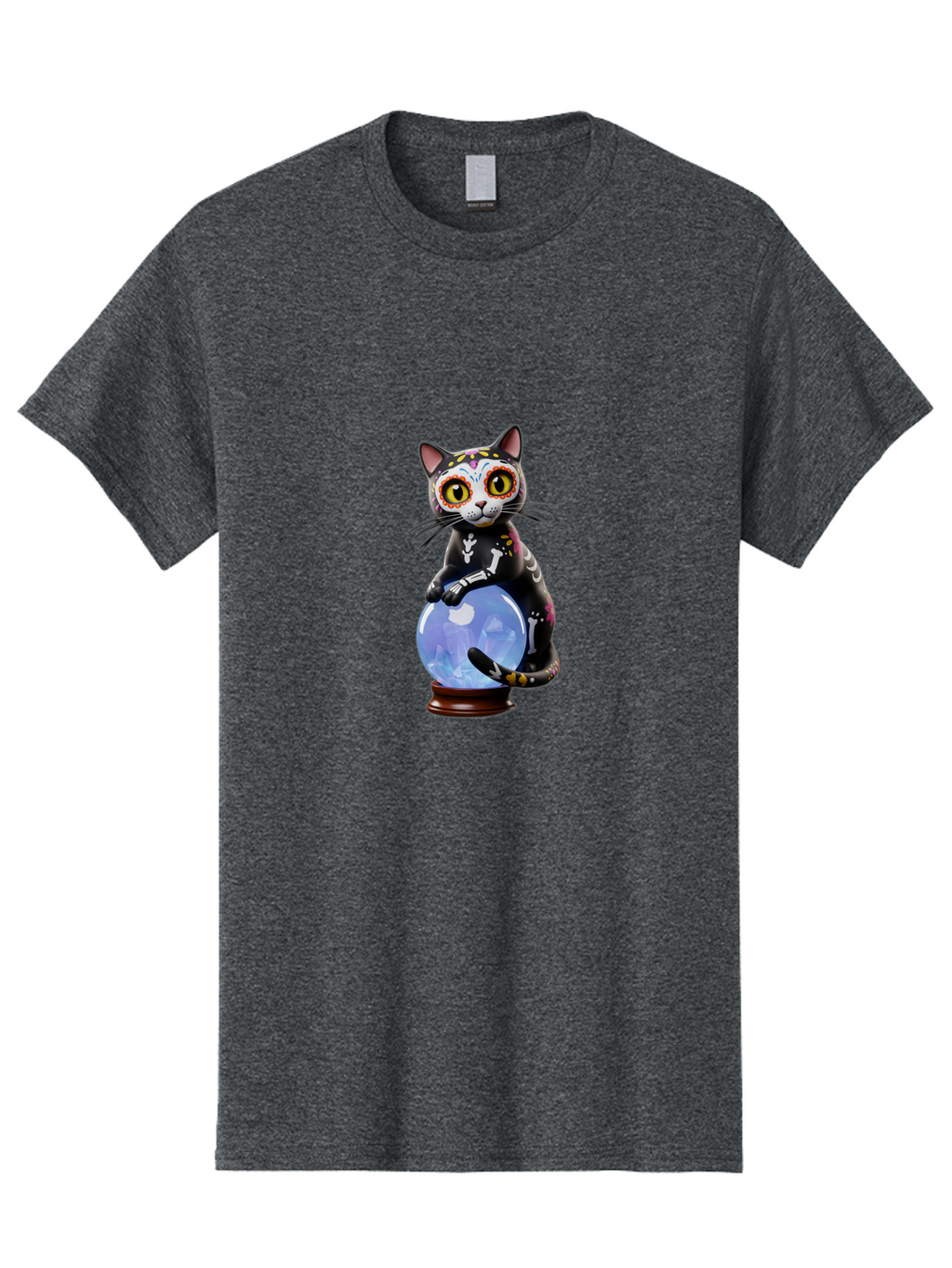 Sugar-Skull-Cat Men'S Graphic Tee, 100% Cotton, Comfortable Casual Summer Wear, Machine Washable, Vintage Camera, Old Camera, Antique Camera, Black Camera, Classic Photography, Photography Equipment, Nostalgic Device, Film Camera, Camera Art Bal436